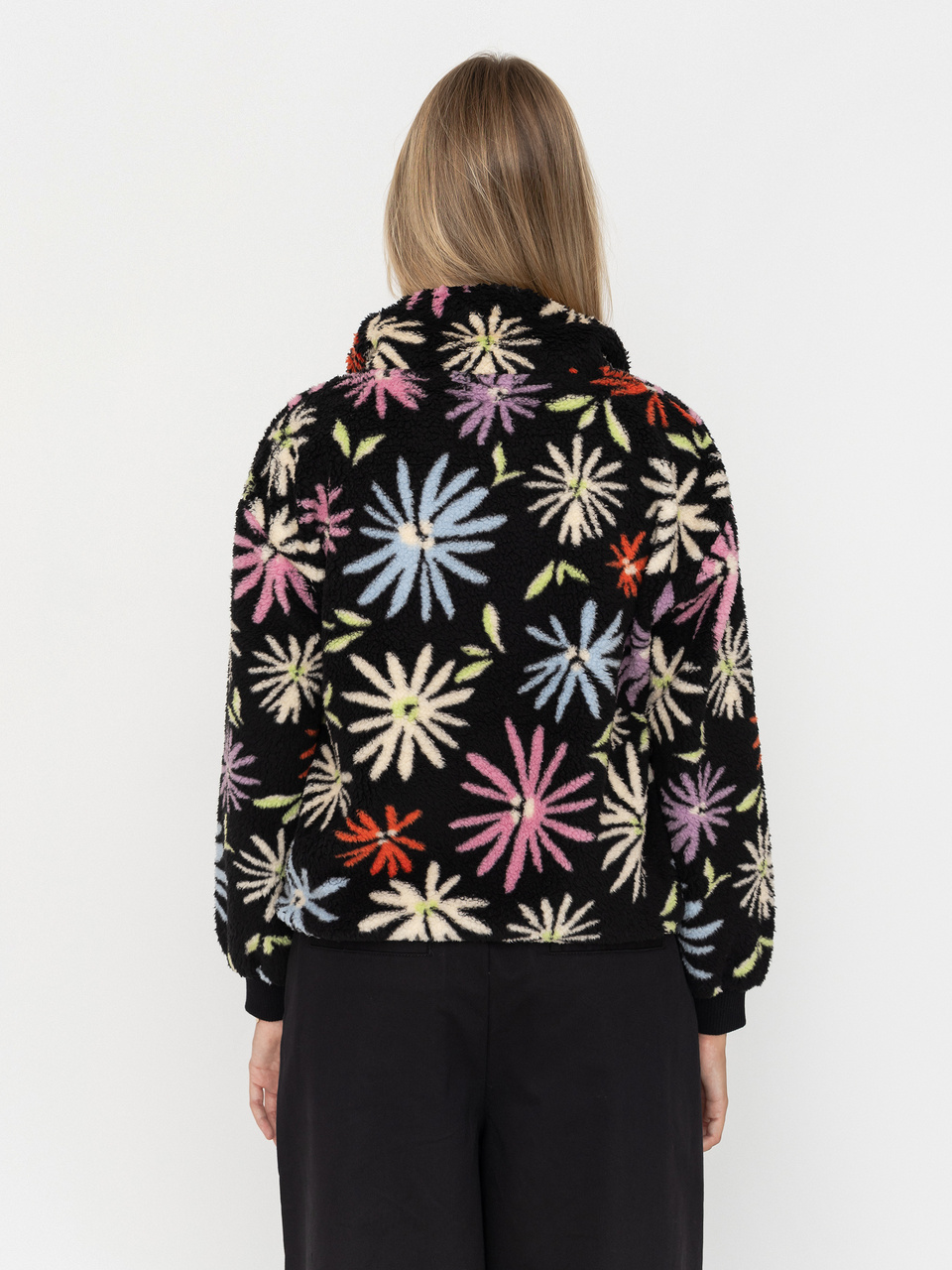 Womens Billabong Time Off Fleece  (black pebble)