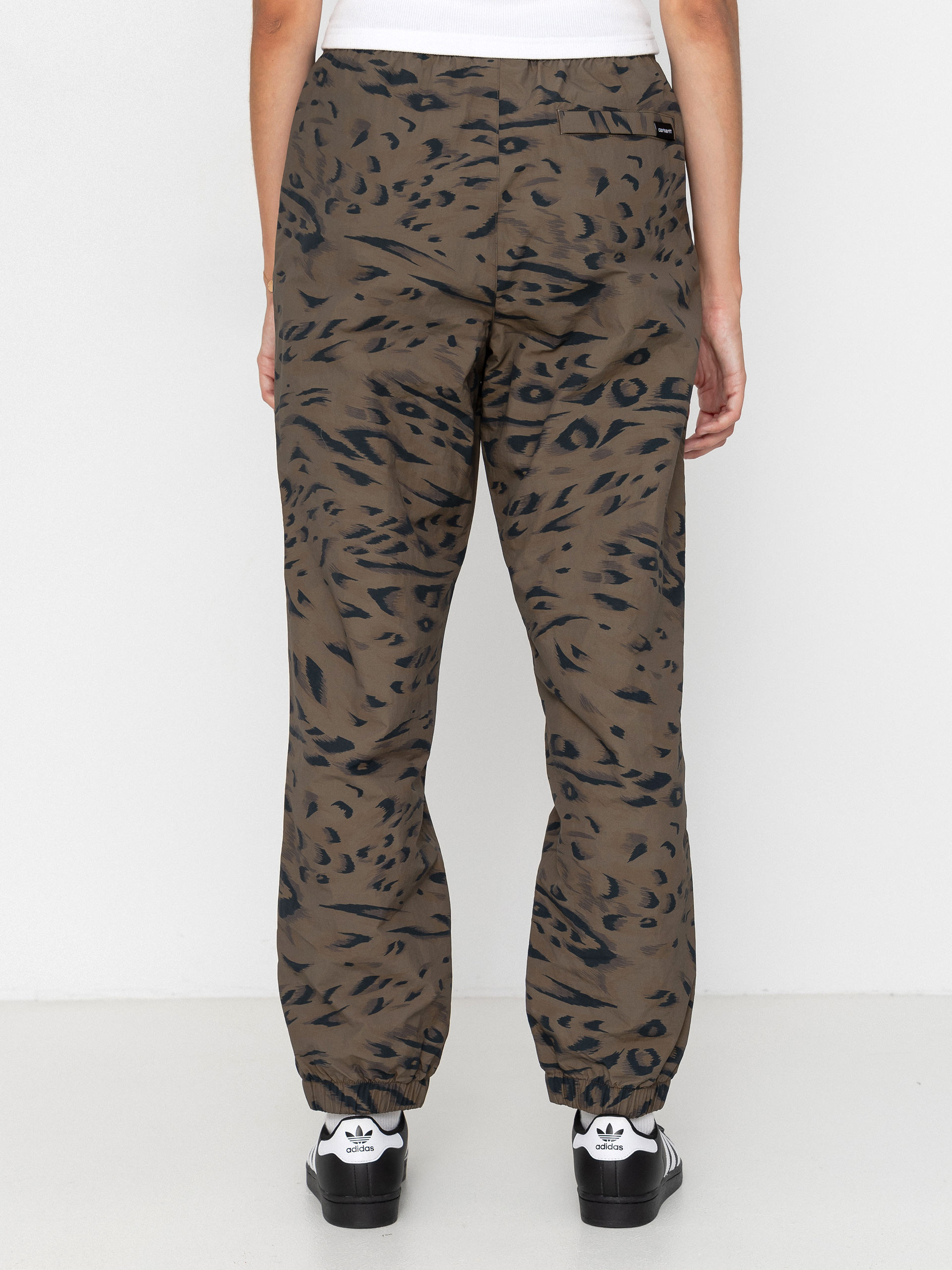 Carhartt WIP Travon Wmn Pants (duck feather print cypress/black)