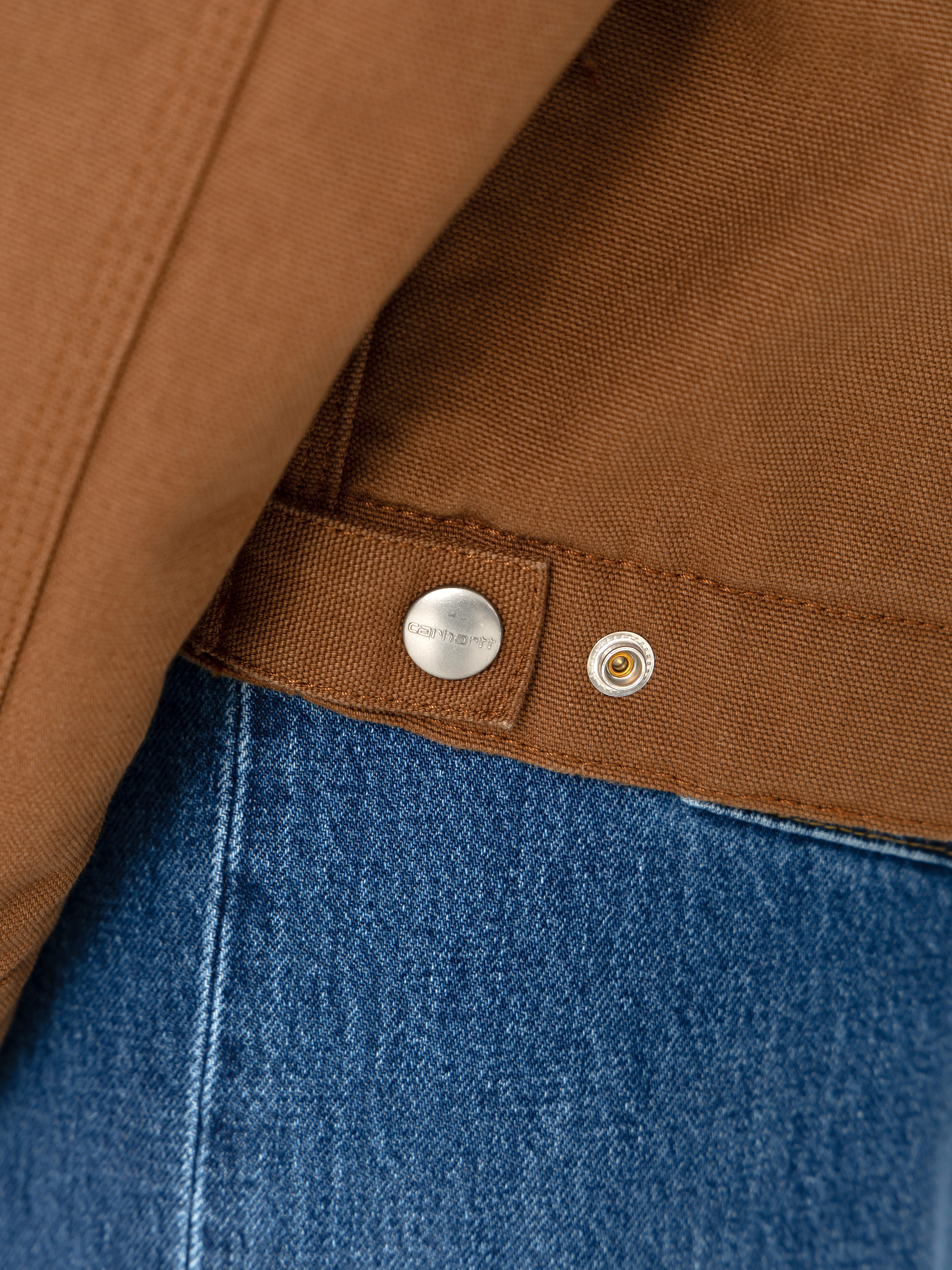 Carhartt WIP OG Detroit Wmn Jacke (wip h brown/tobacco/rinsed)