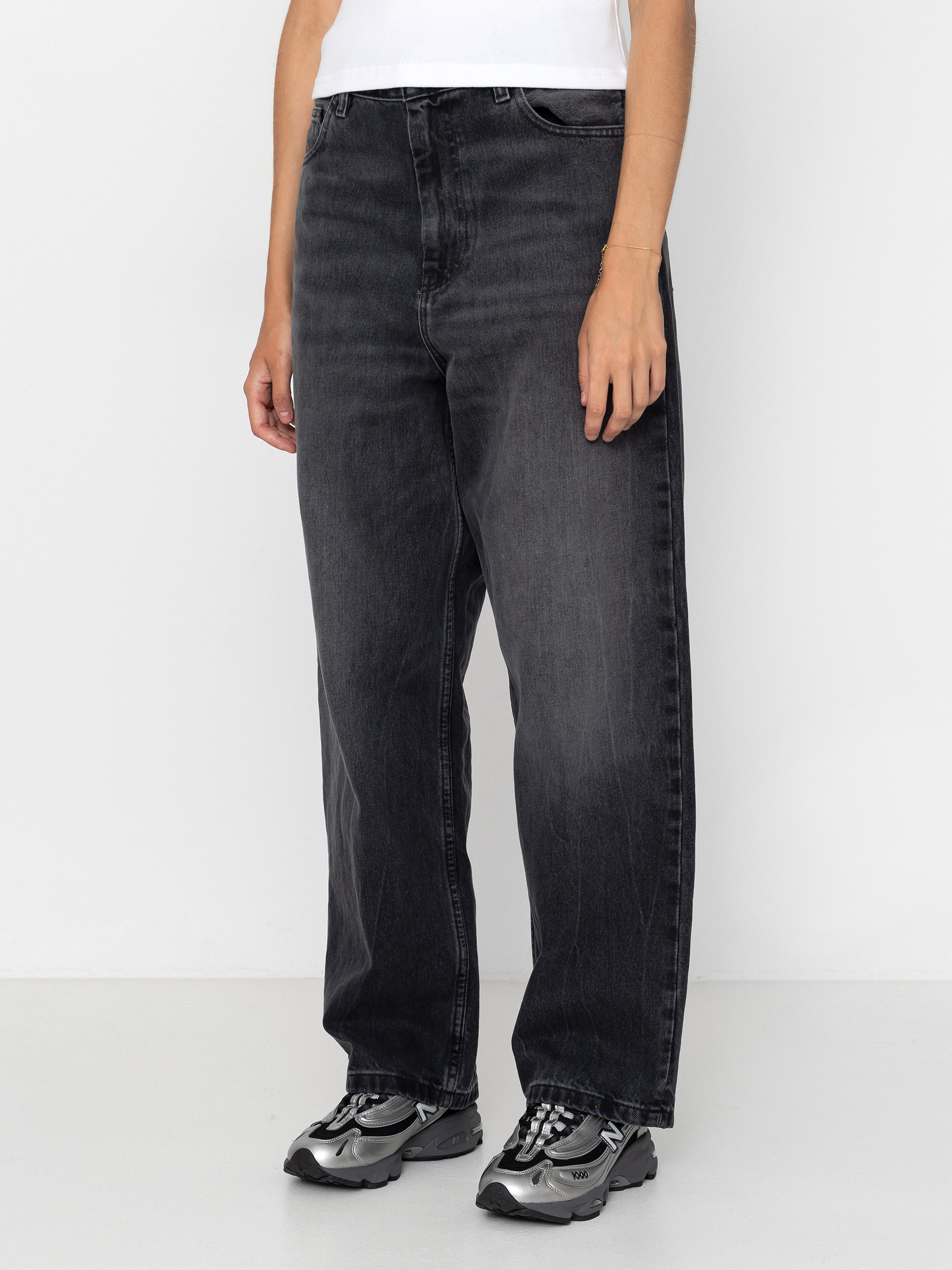 Carhartt WIP Brandon Wmn Hose (black/marble used wash)