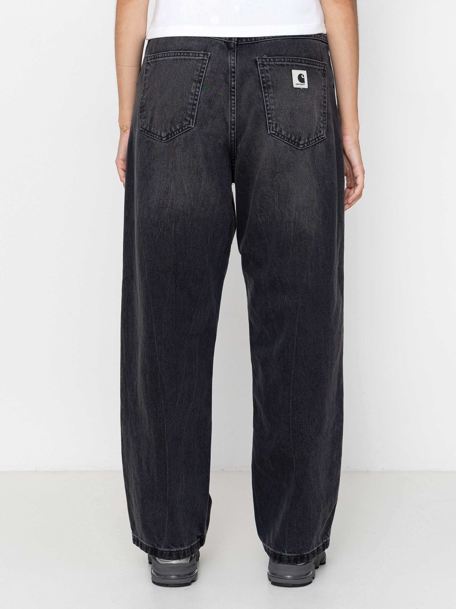 Carhartt WIP Brandon Wmn Hose (black/marble used wash)