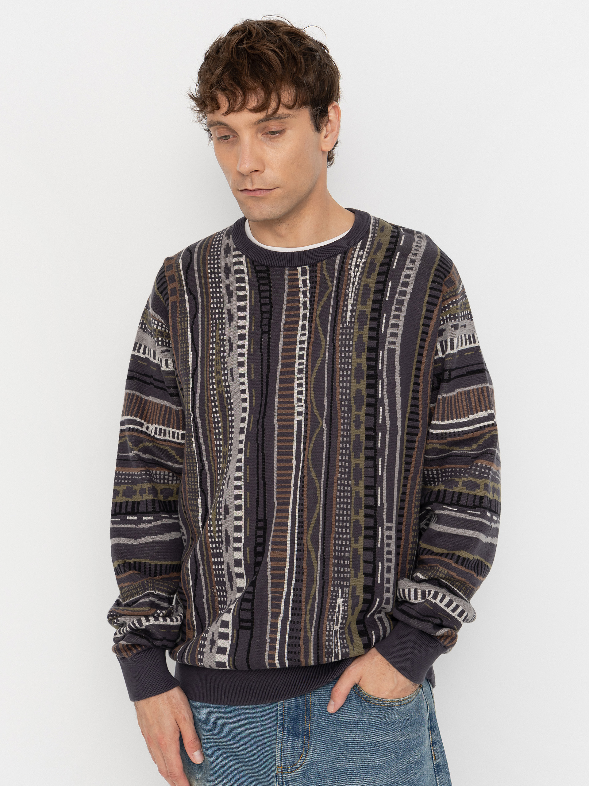 Iriedaily Sweater Theodore Knit (coal)