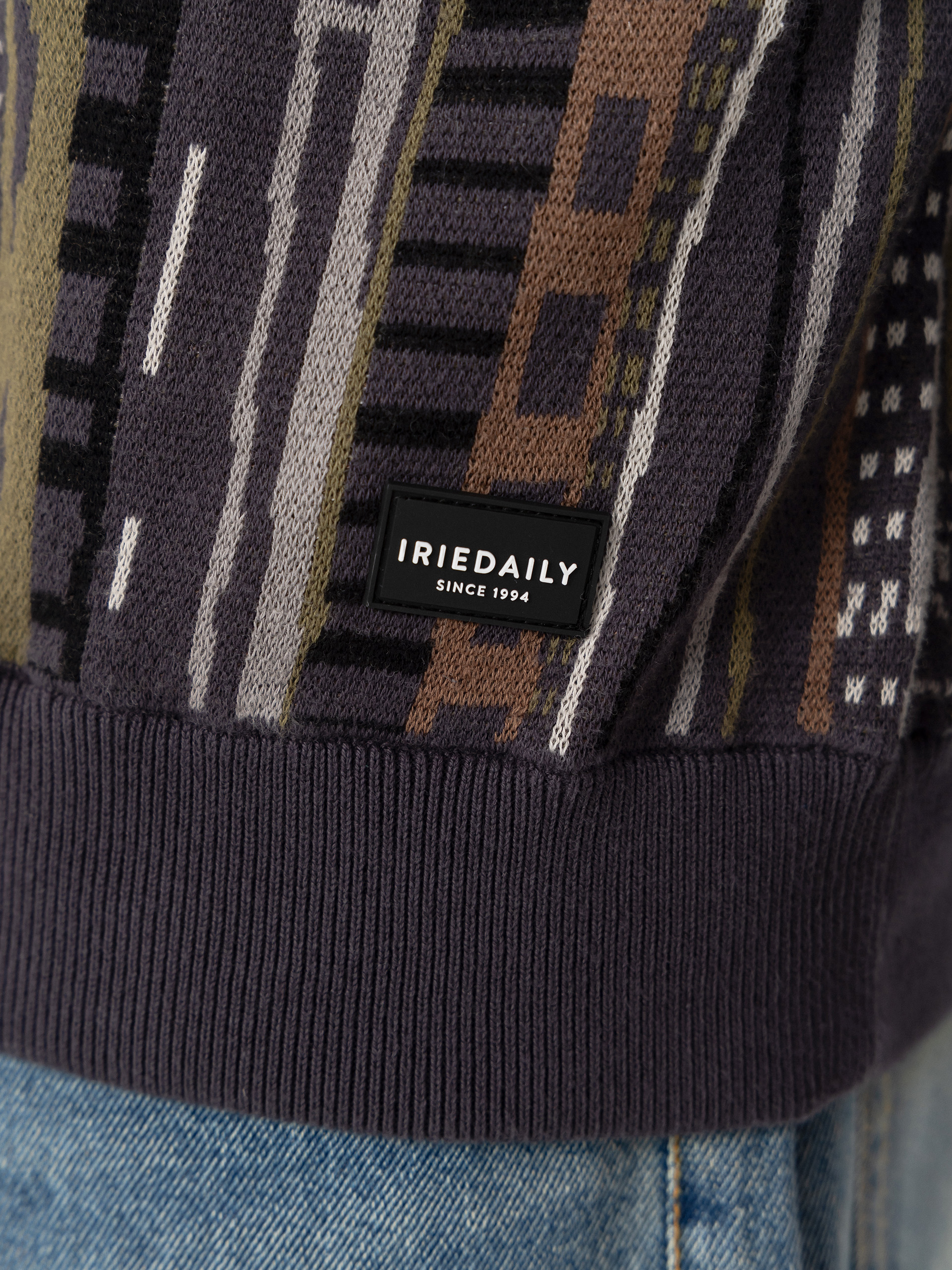 Iriedaily Sweater Theodore Knit (coal)