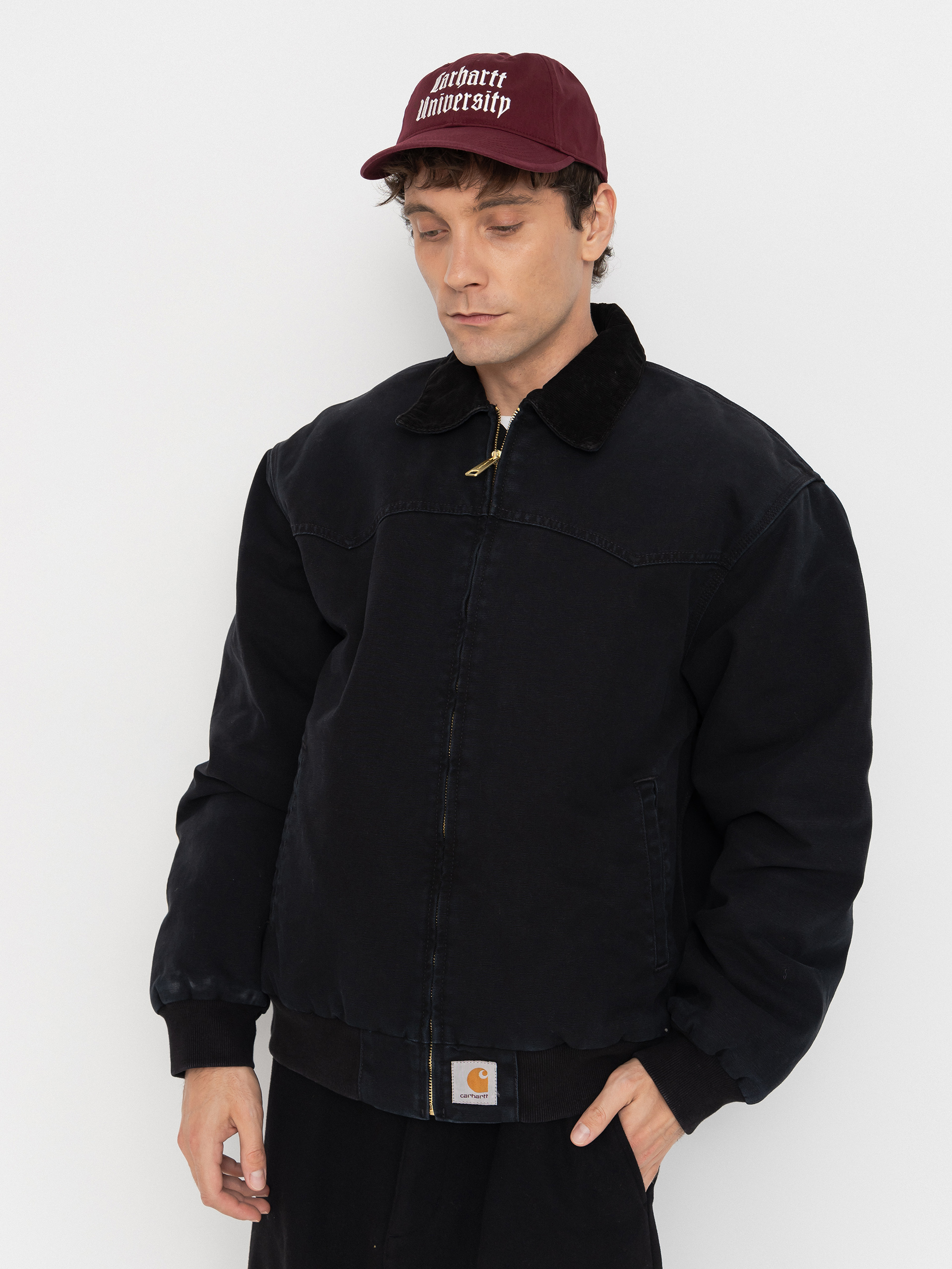 Carhartt WIP Jacke OG Santa Fe (black/black/stone canvas)