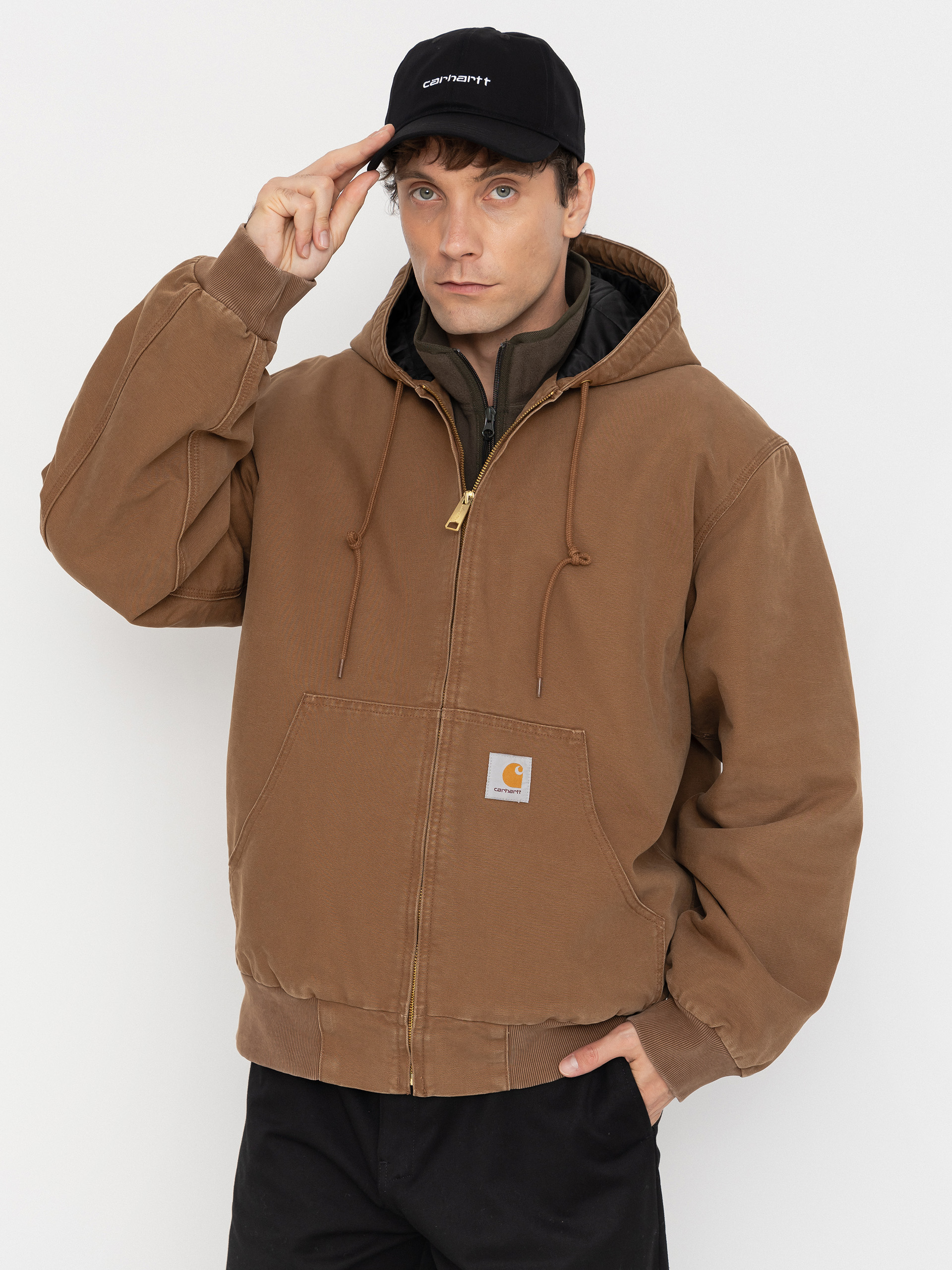 Carhartt WIP Jacke OG Active (wip h brown/stone canvas)