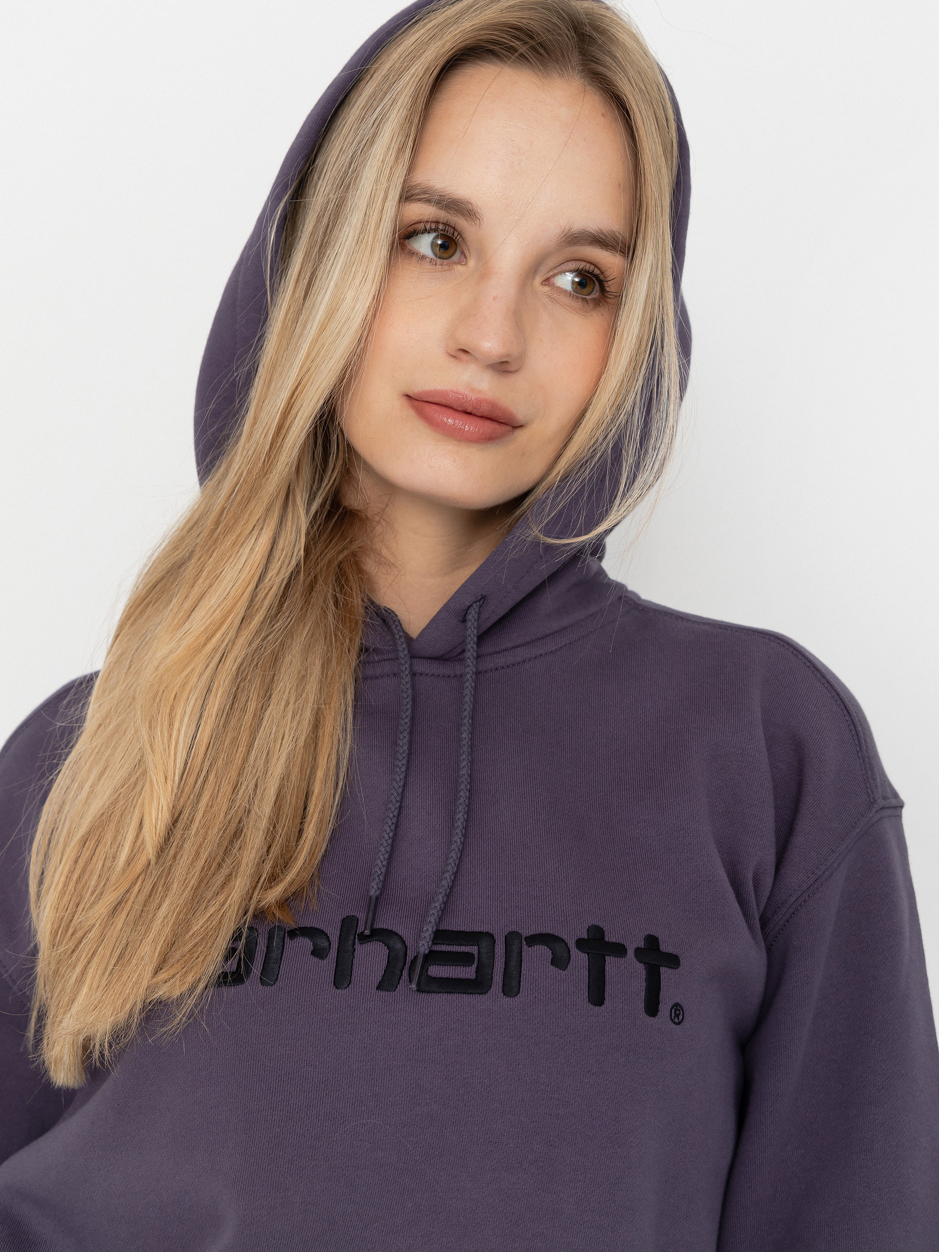 Carhartt WIP Carhartt HD Wmn Hoodie (shady purple/dark navy)