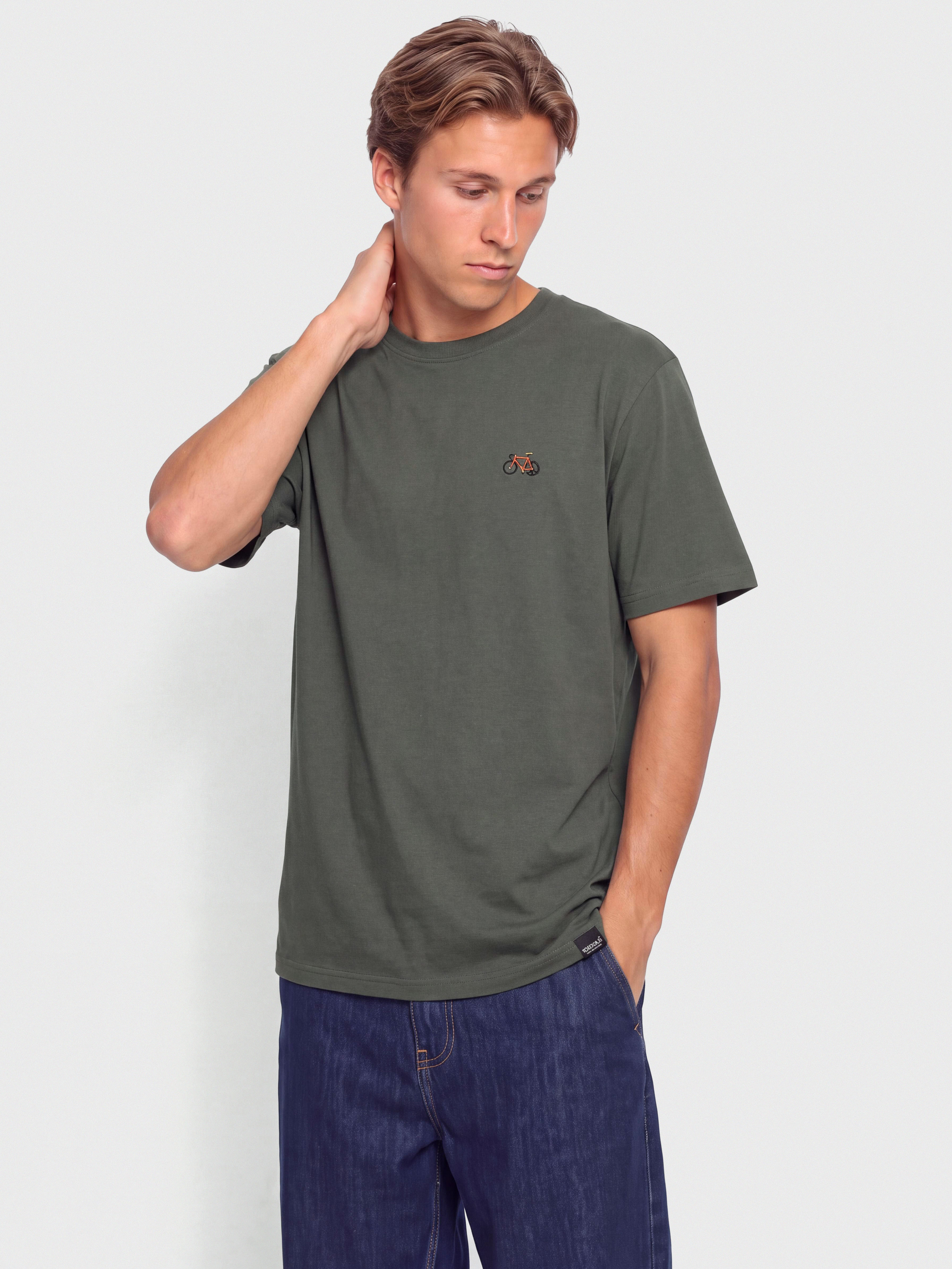 Iriedaily T-Shirt Peaceride (dark jungle)