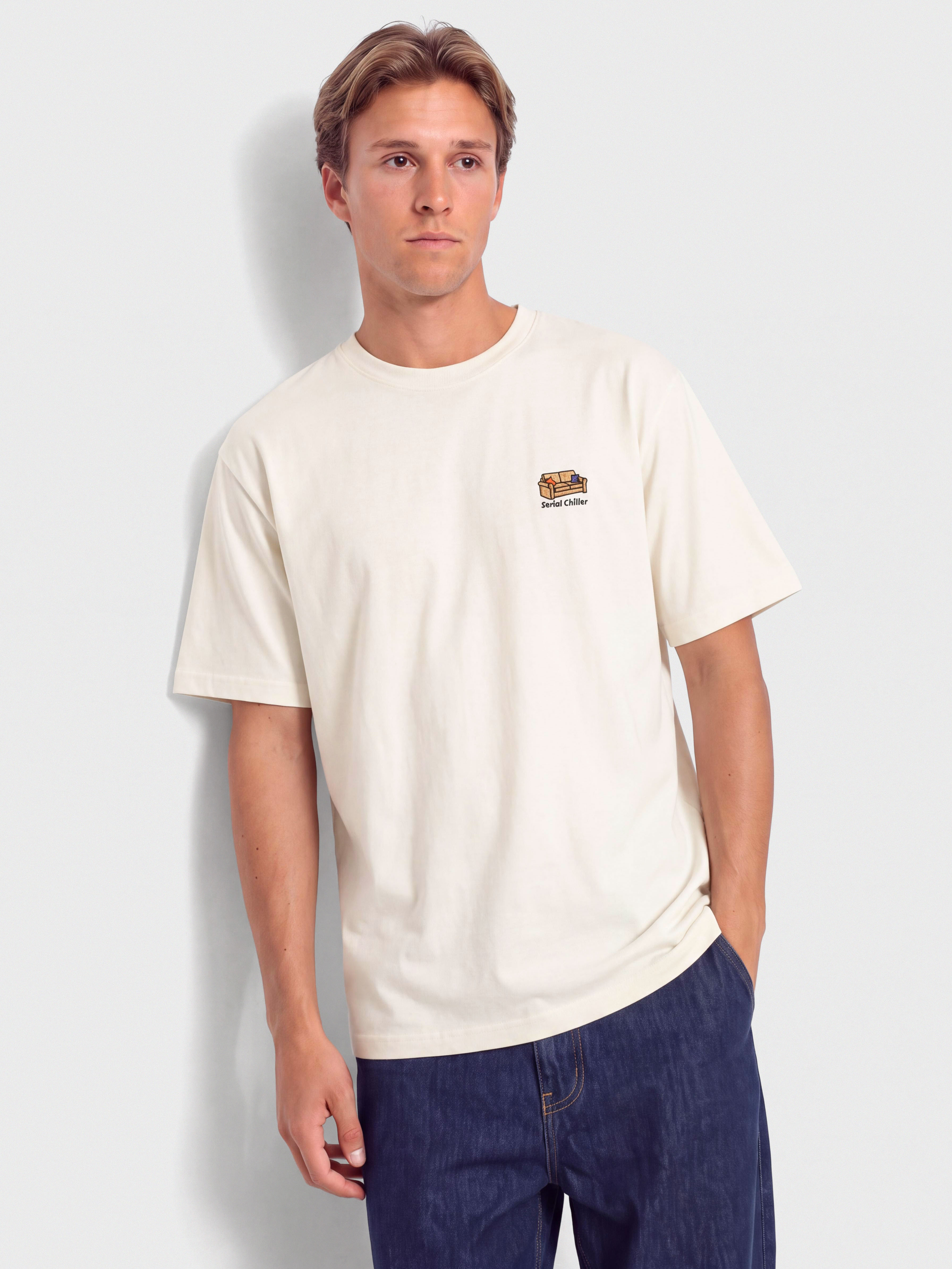 Iriedaily T-Shirt Serial Chiller (undyed)