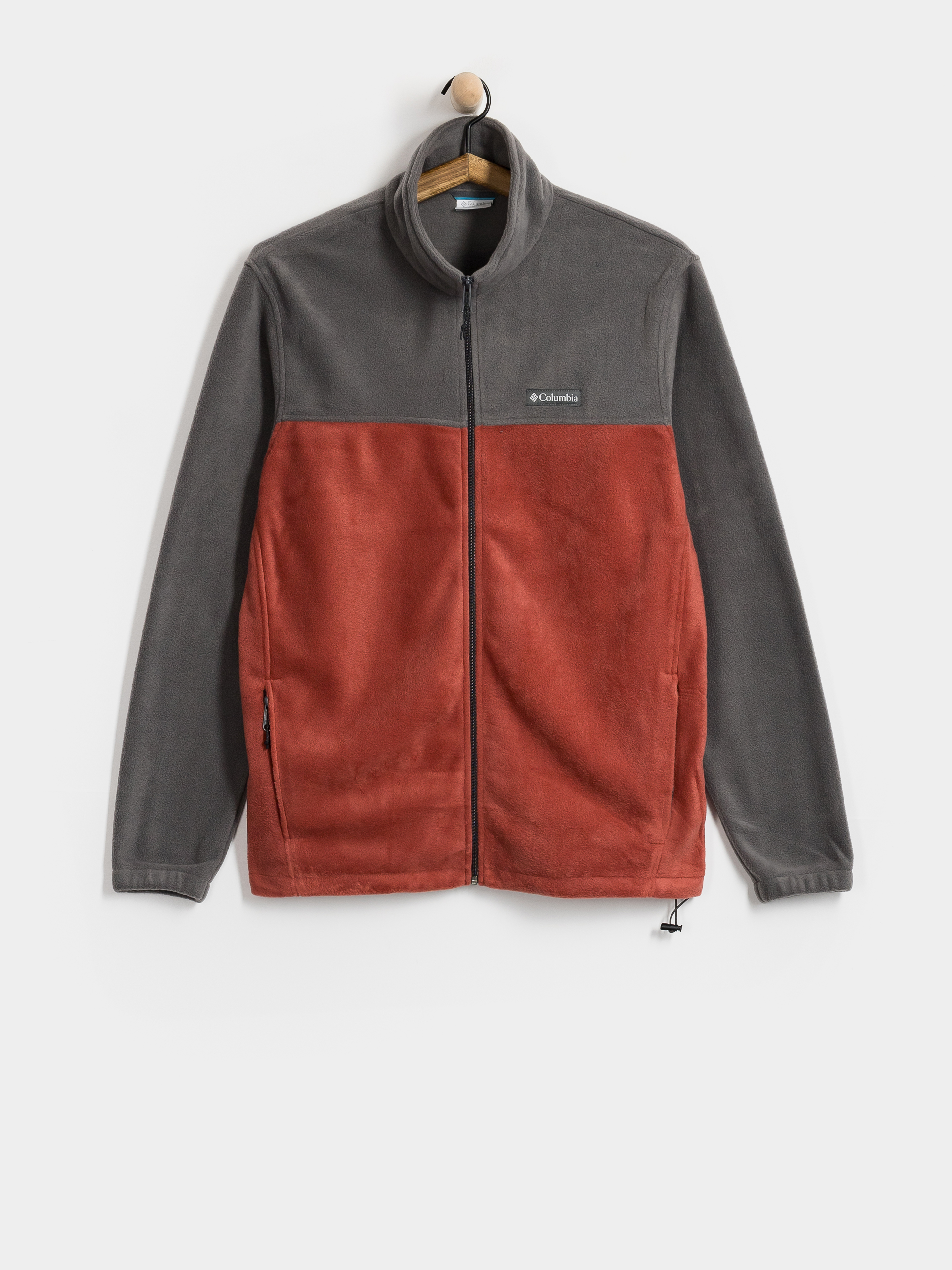 Herren Columbia Steens Mountain Full Zip 2.0 Fleece Jacke (shark/red oxid)