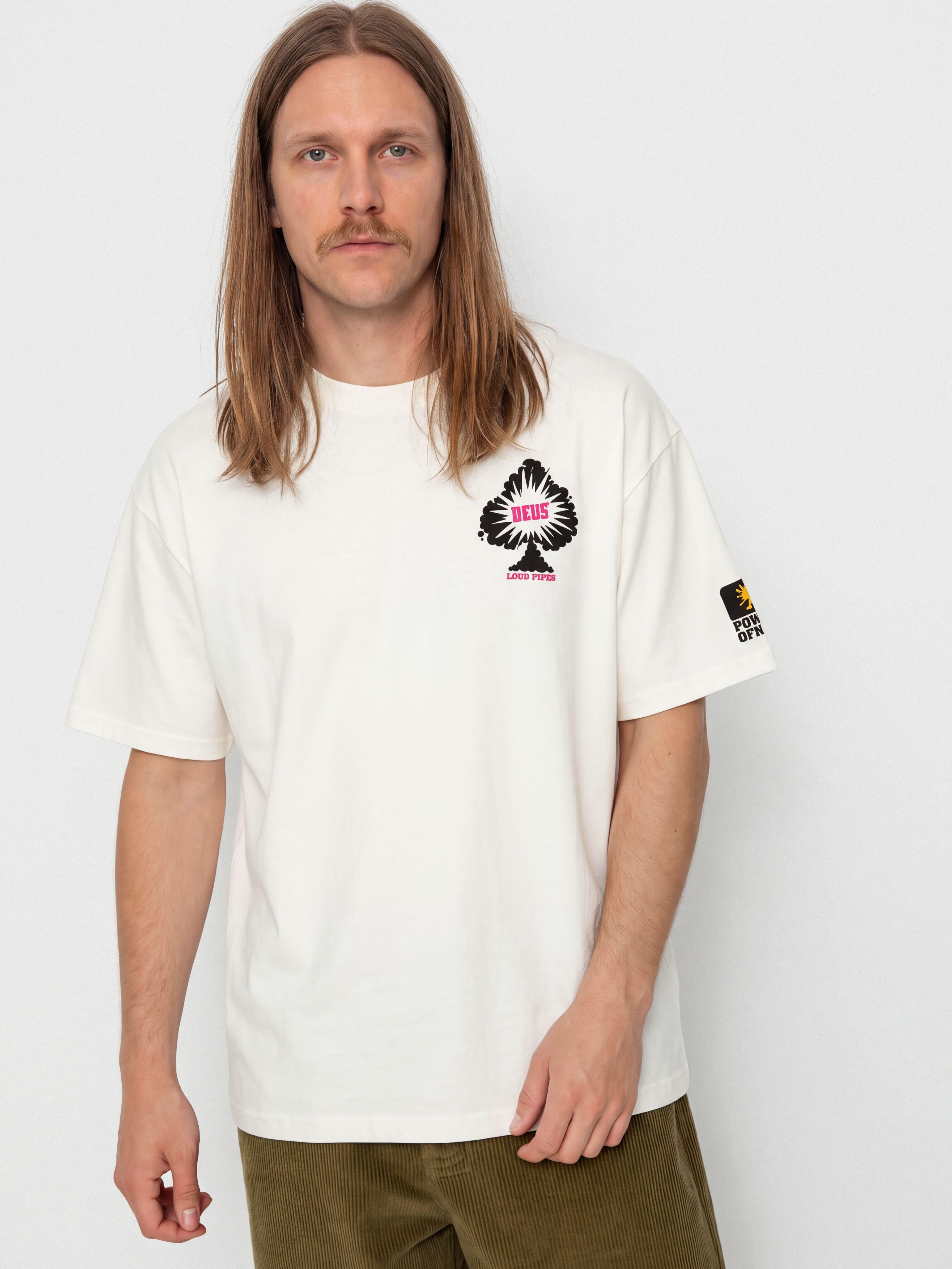 Deus Ex Machina Turpentine Os T-Shirt (vintage white)