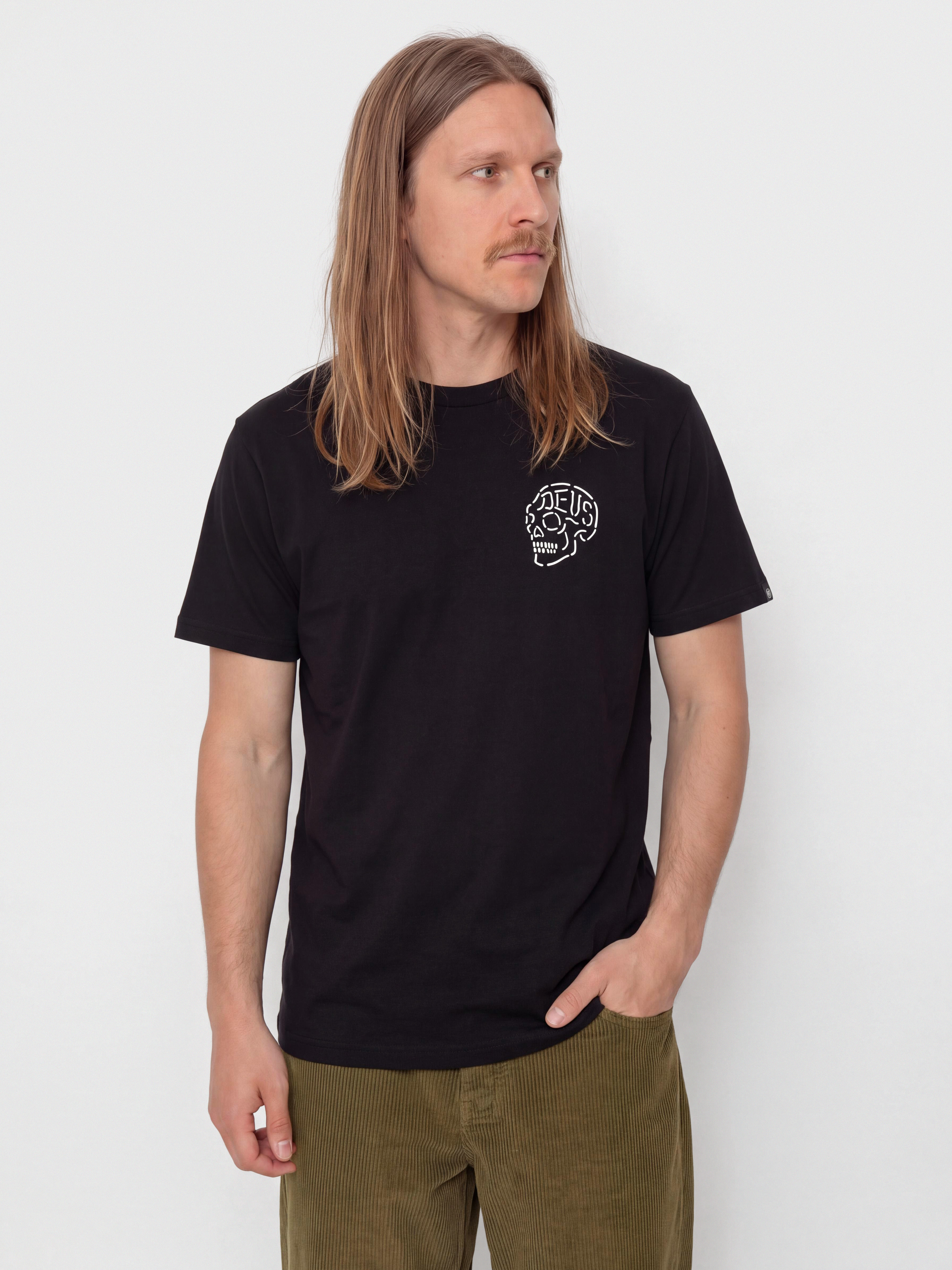Deus Ex Machina Venice Skull T-Shirt (black)