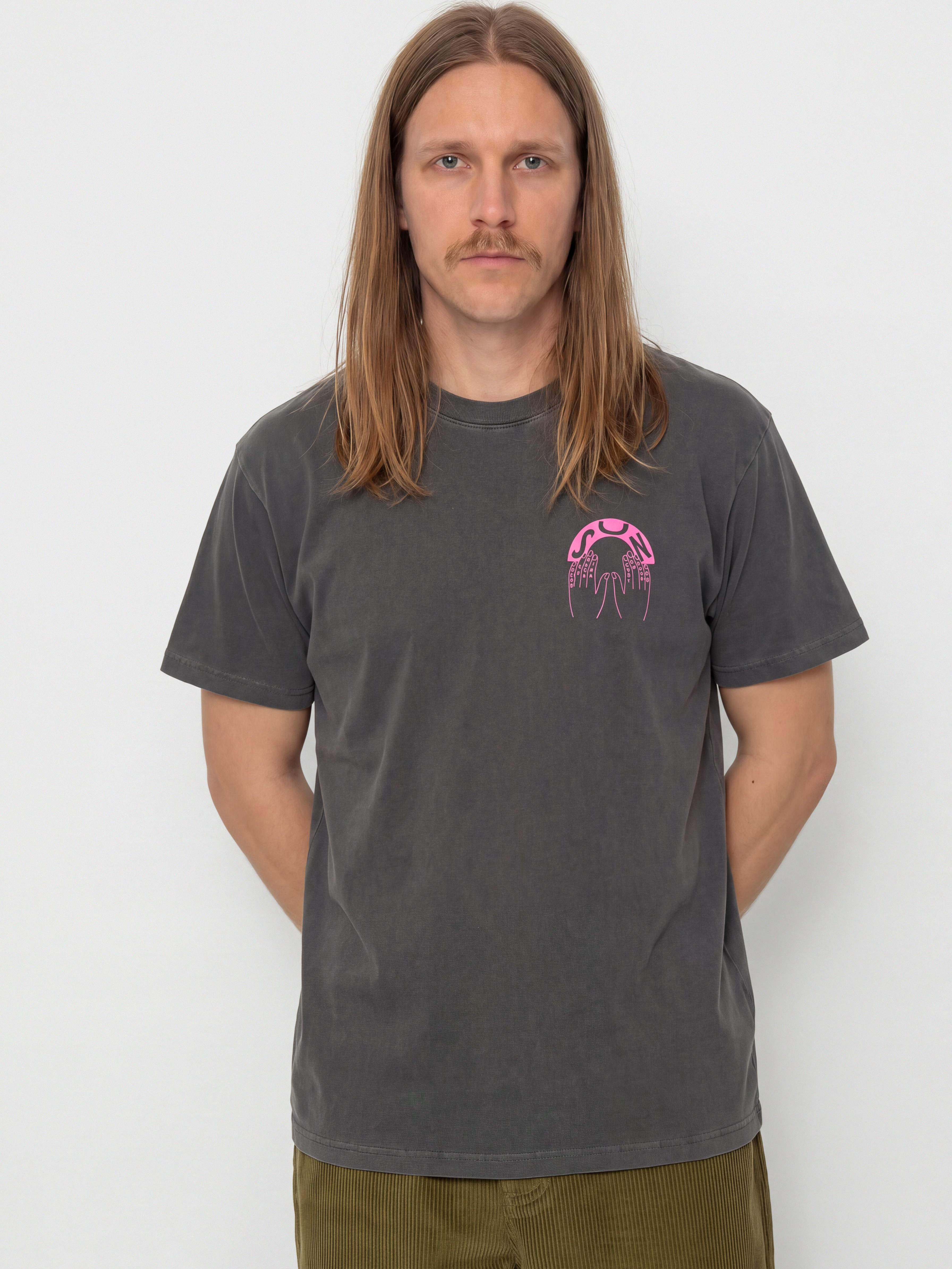 Deus Ex Machina Catchin Rays T-Shirt (anthracite grey)