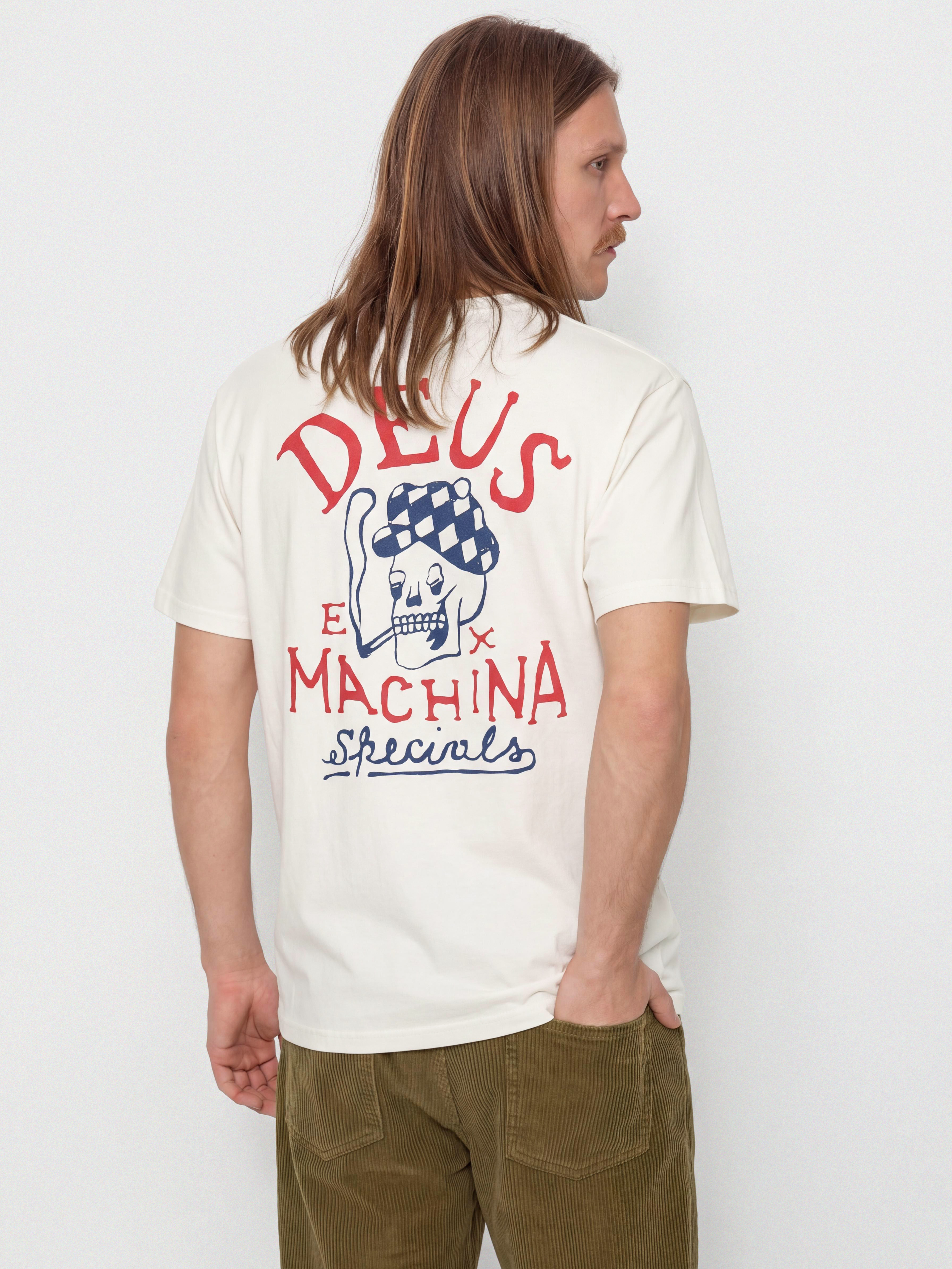 Deus Ex Machina Bobskull T-Shirt (white)