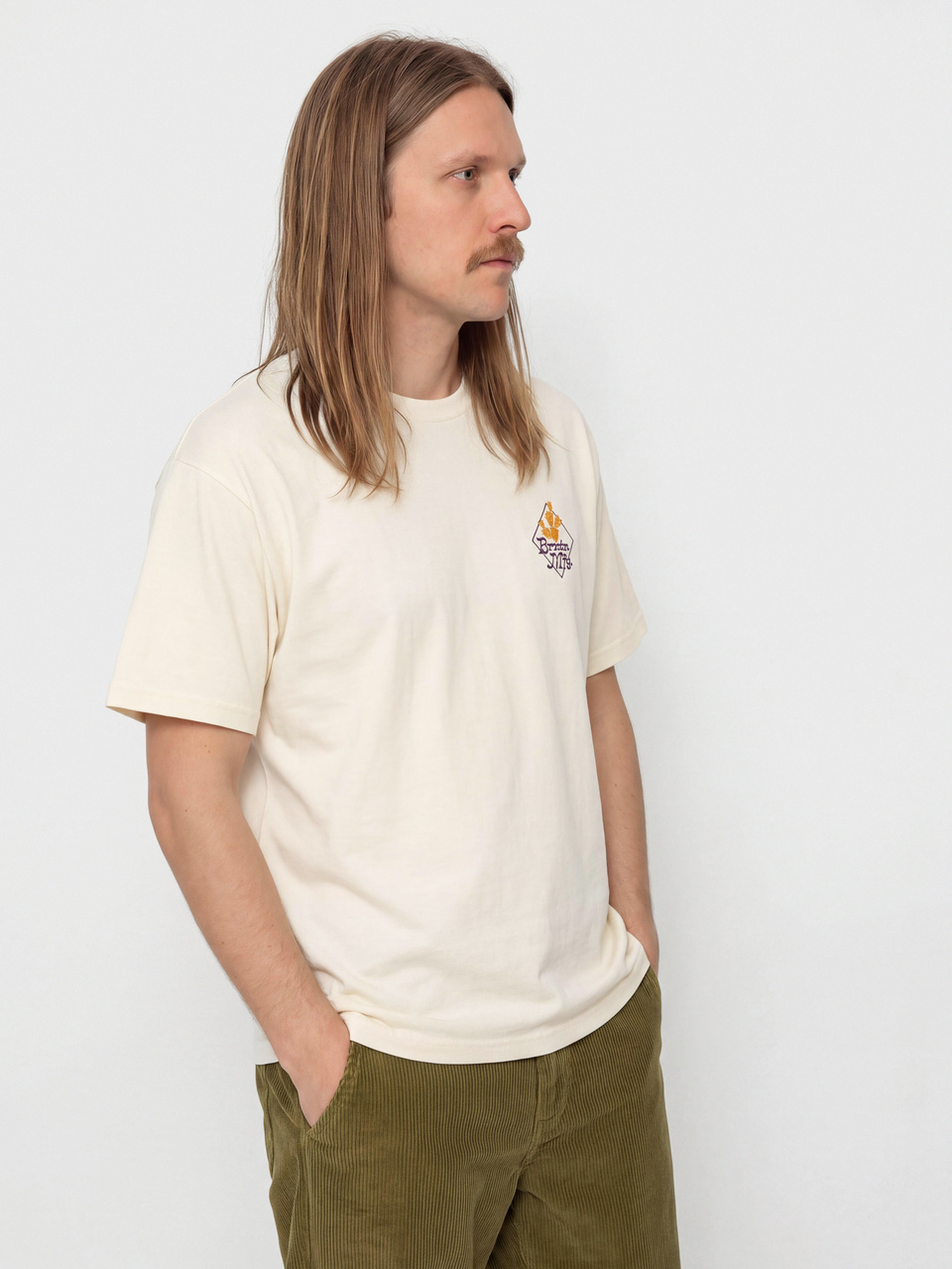 Brixton T-Shirt Steady Stnd (cream)