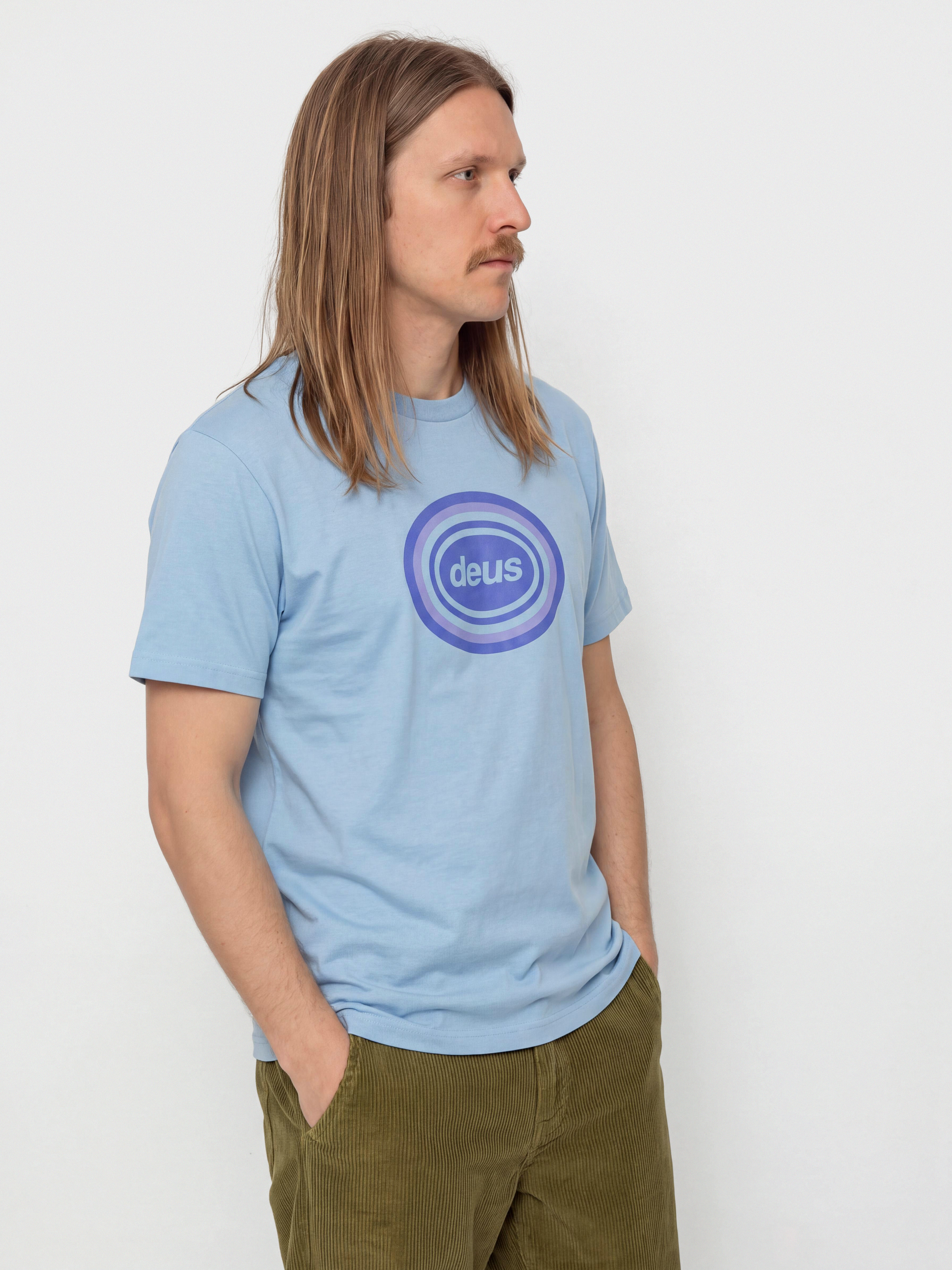 Deus Ex Machina Refuge T-Shirt (glacier blue)