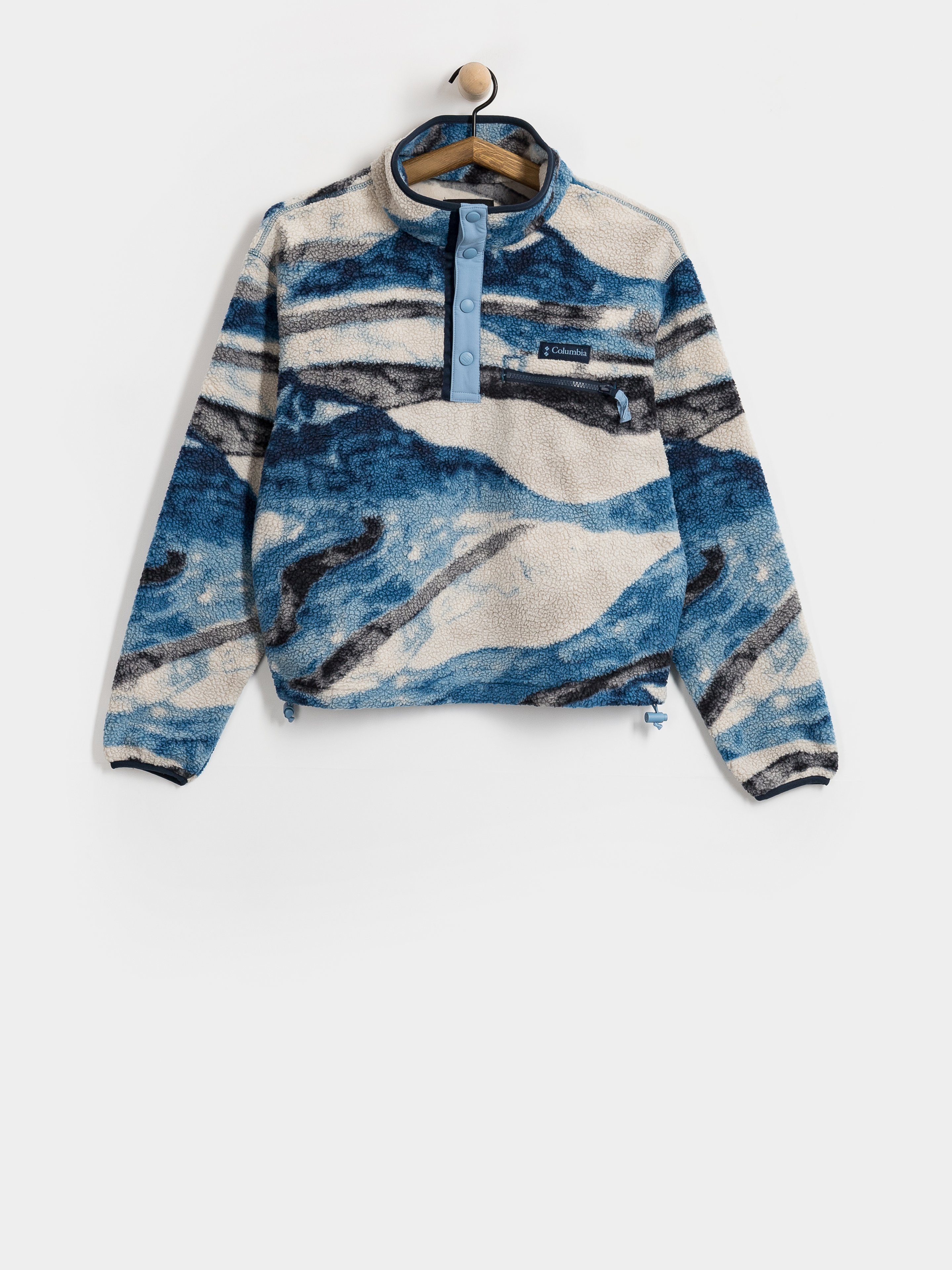 Columbia Fleece Jacke Helvetia II Printed Cropped Half Snap Wmn