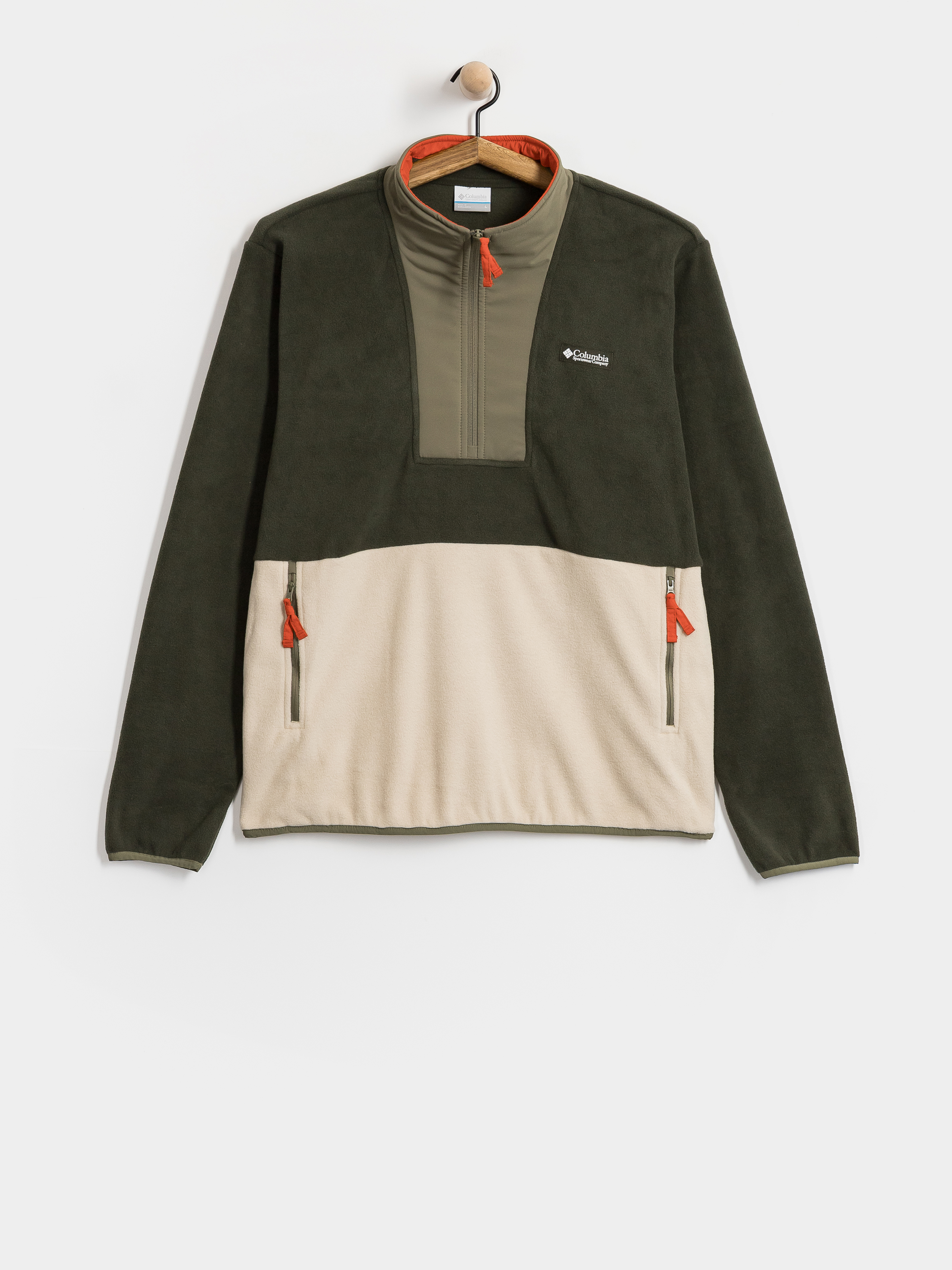 Columbia Fleece  Sequoia Grove II Half Zip (greenscape/anccient fossil)
