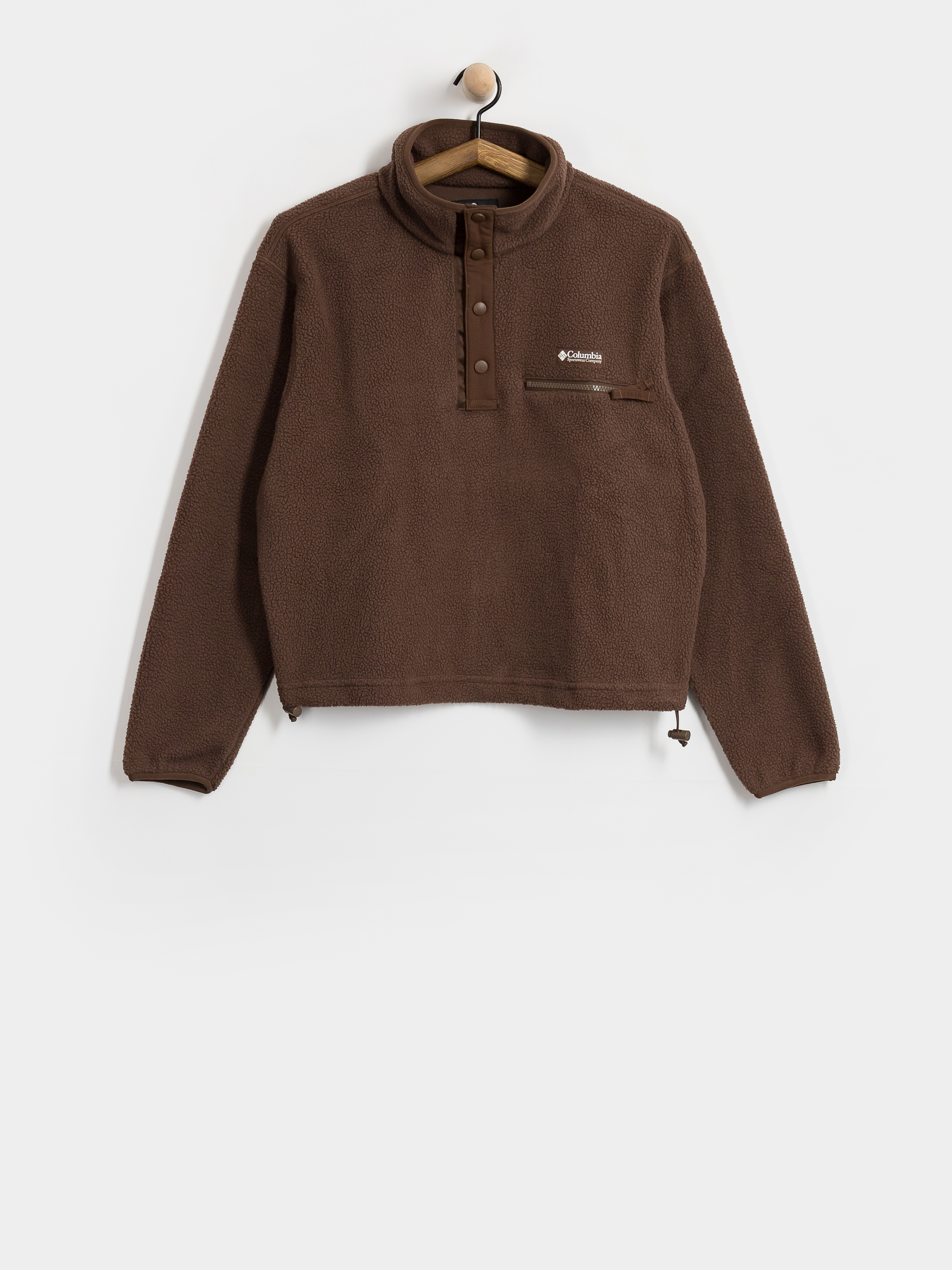 Columbia Fleece  Helvetia II Cropped Half Snap Wmn