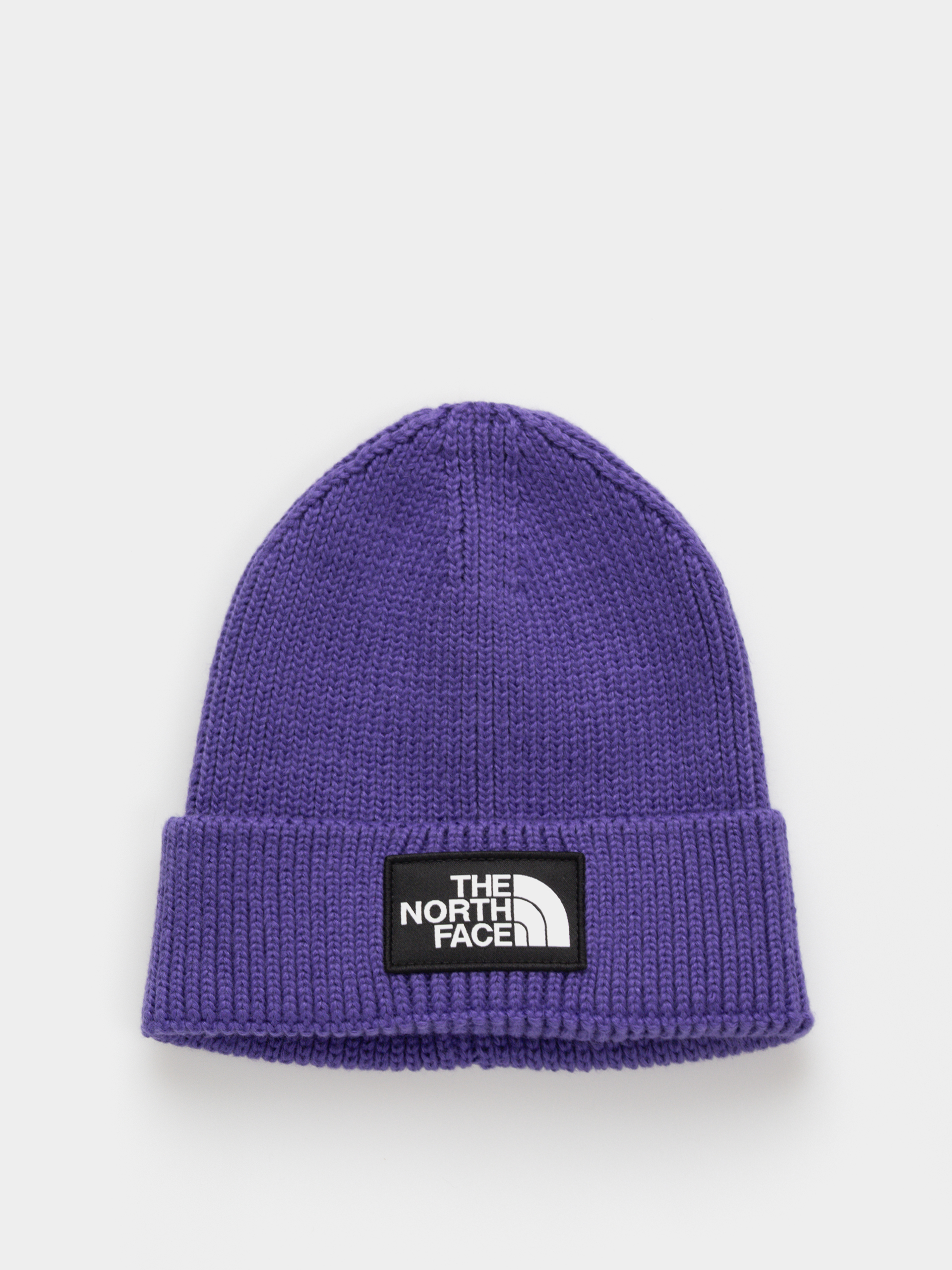 The North Face Beanie Tnf Logo Box Cuffed (peak purple)