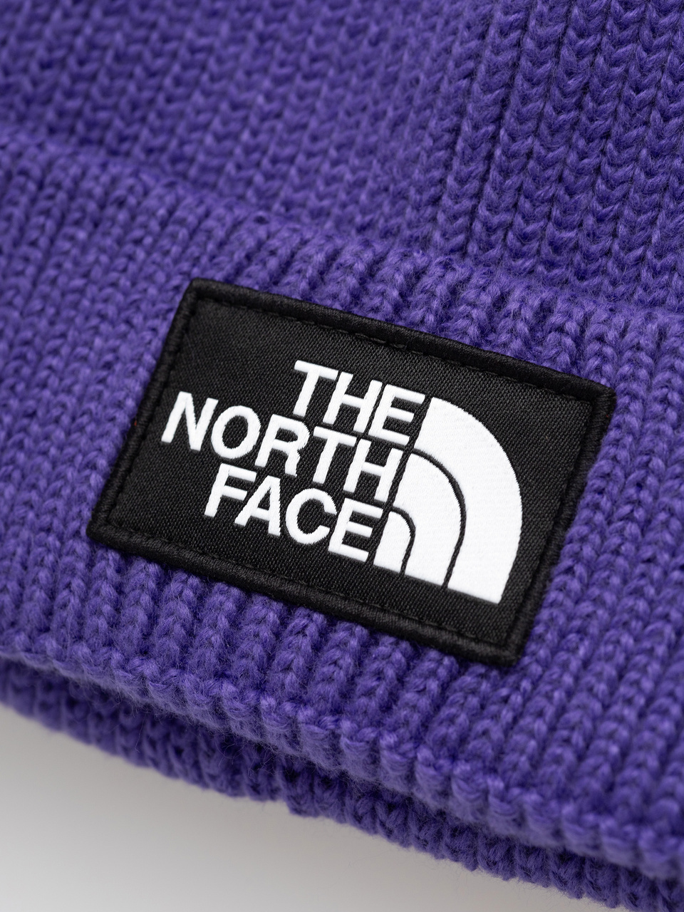 The North Face Mütze Tnf Logo Box Cuffed (peak purple)