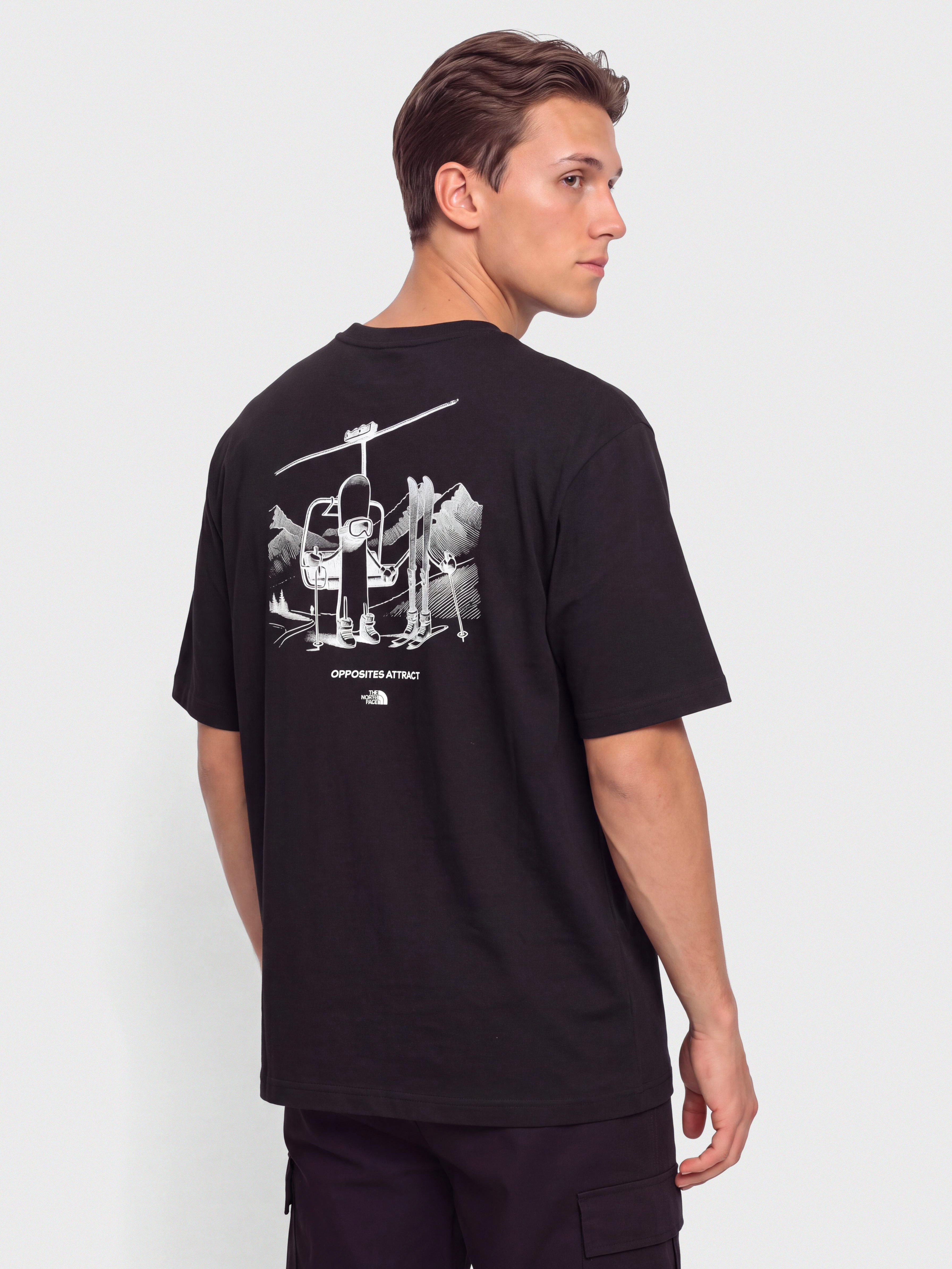 The North Face T-Shirt Opposites Attract Relaxed (tnf black)