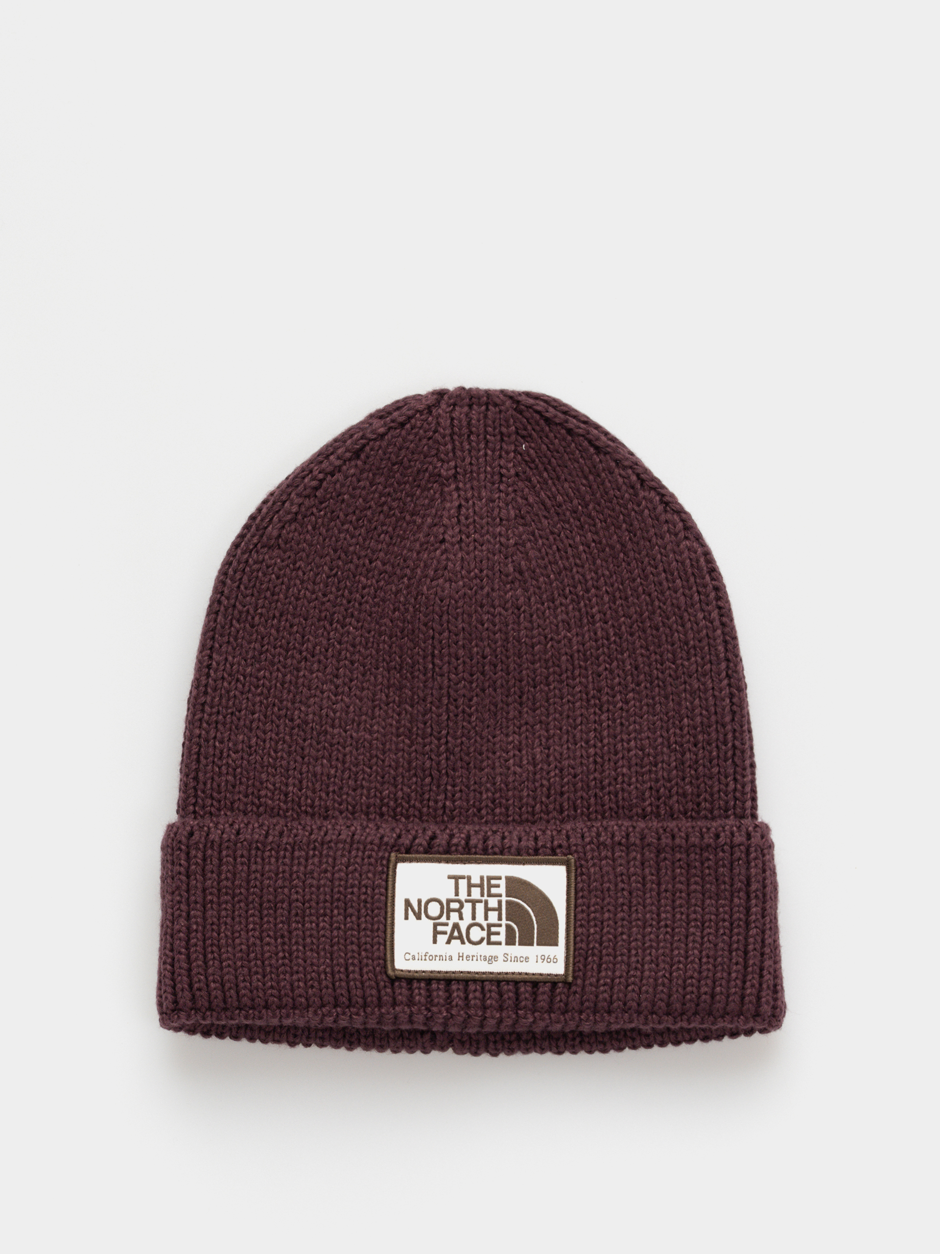 The North Face Tnf Logo Box Cuffed Mütze (deep burgundy/heritage)
