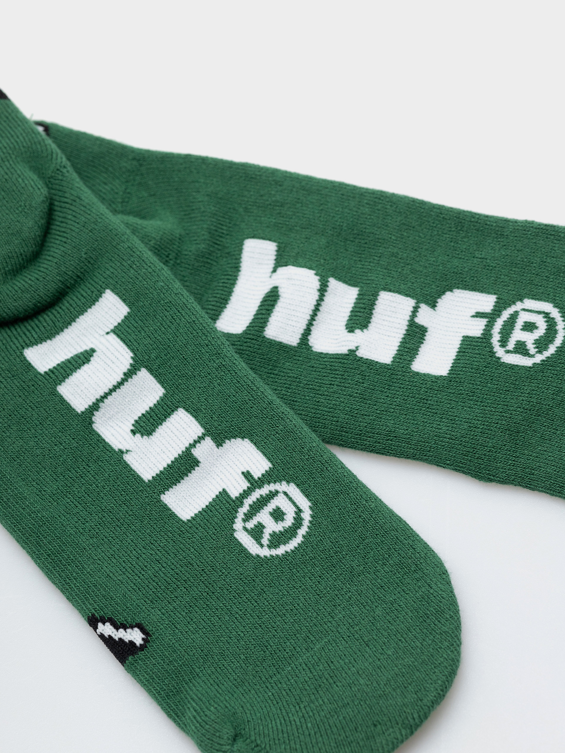 HUF Moo Crew Socks (green)
