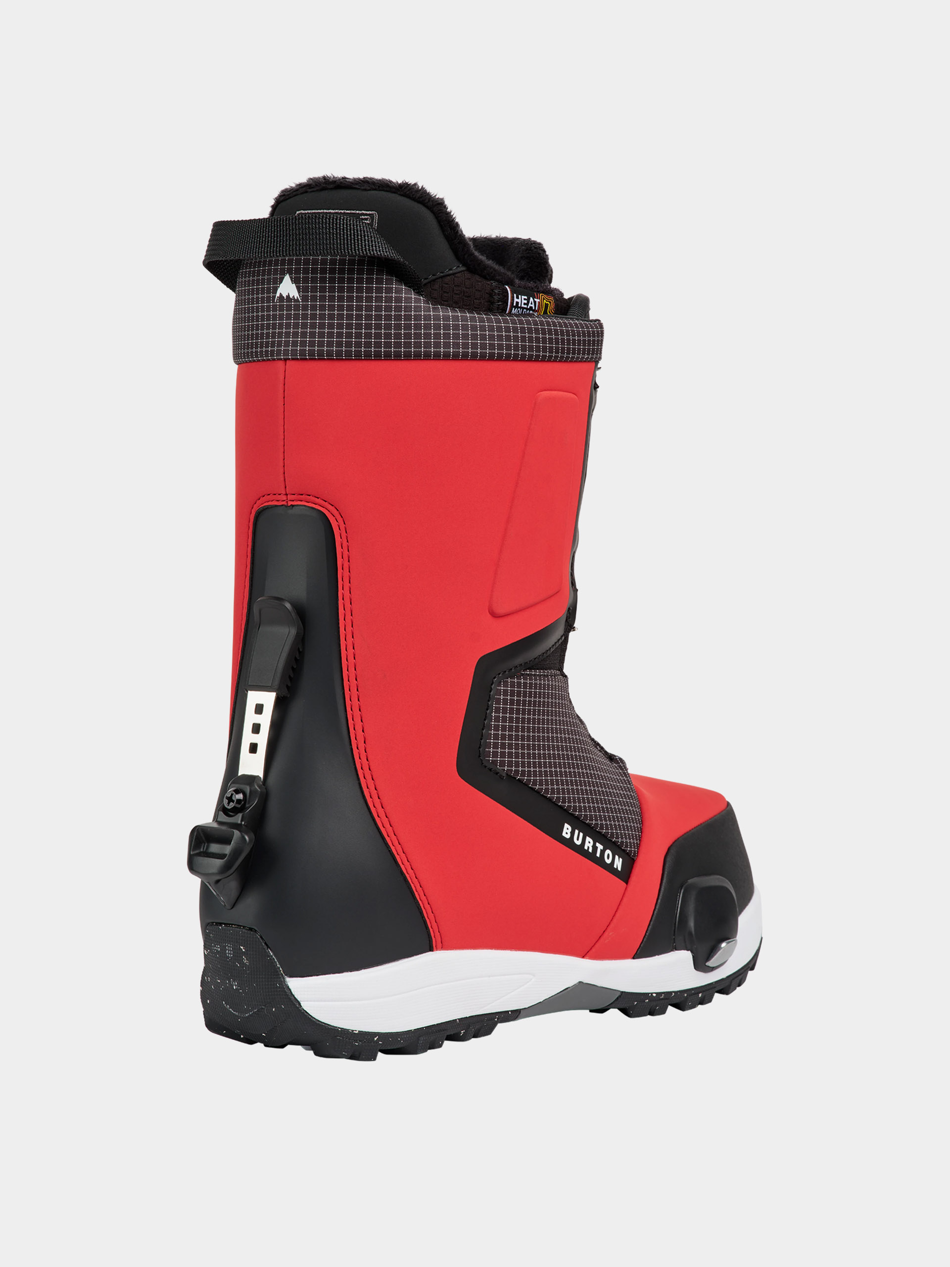 Mens Burton Snowboard boots Highshot Step On (geranium red grid/black)