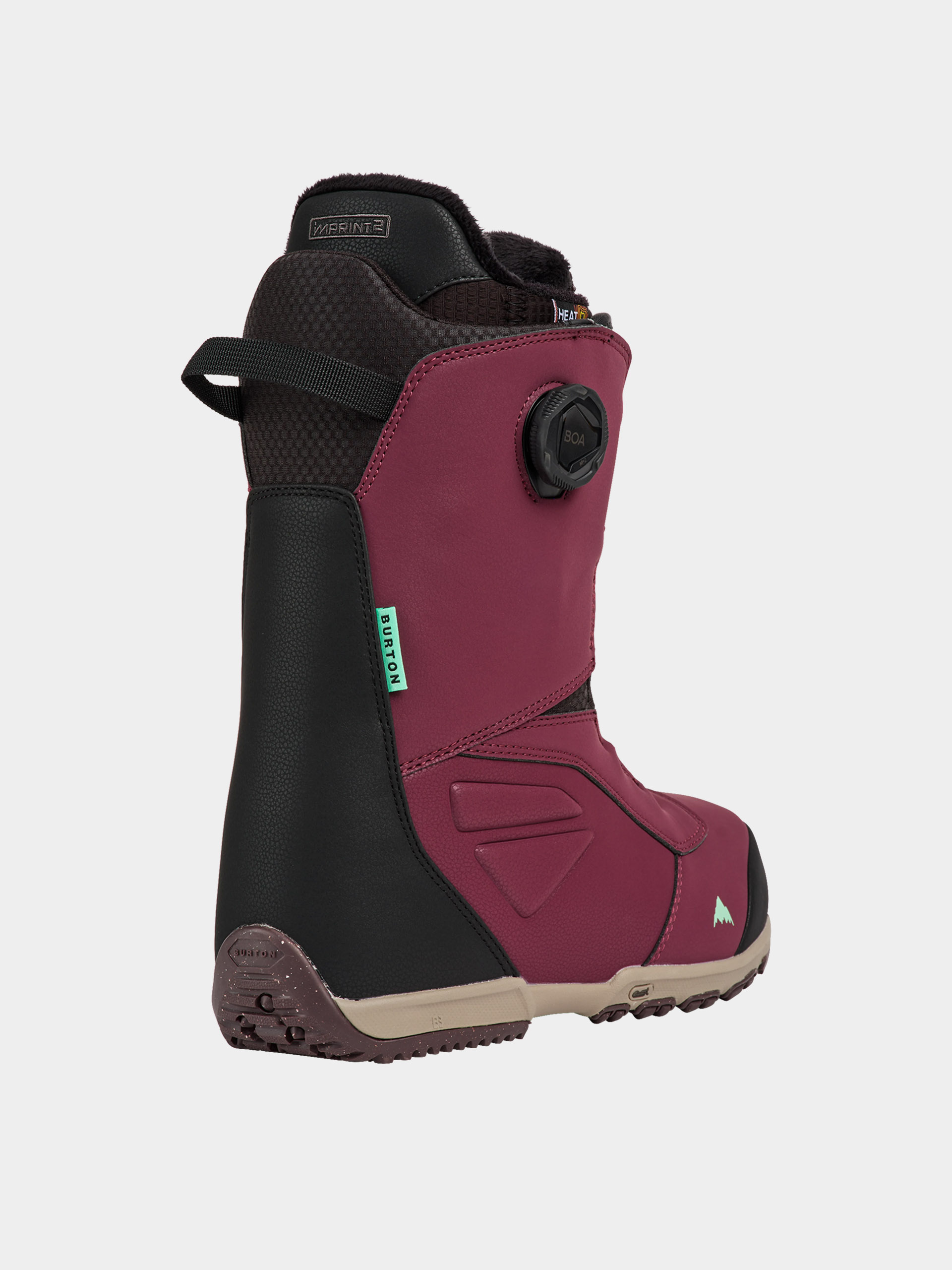 Herren Burton Snowboard Schuhe Ruler Boa (rum raisin)