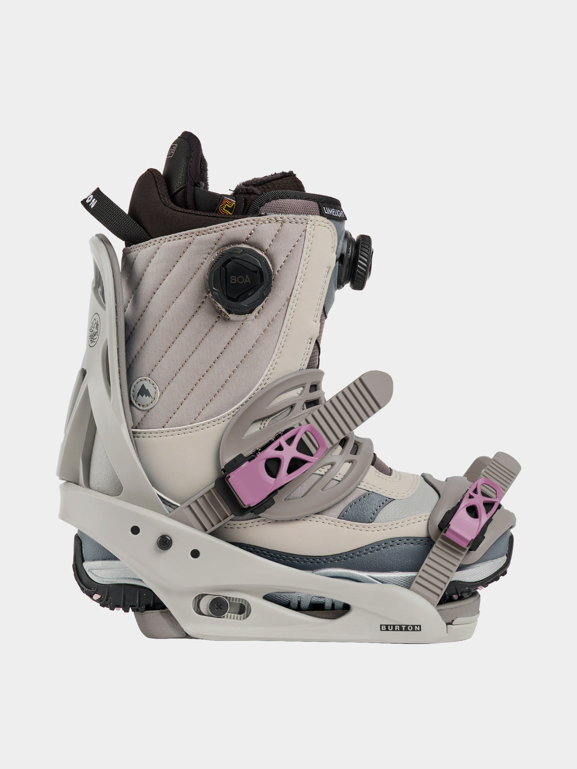 Damen Burton Snowboard Bindung Citizen Re:Flex (chinchilla gray)
