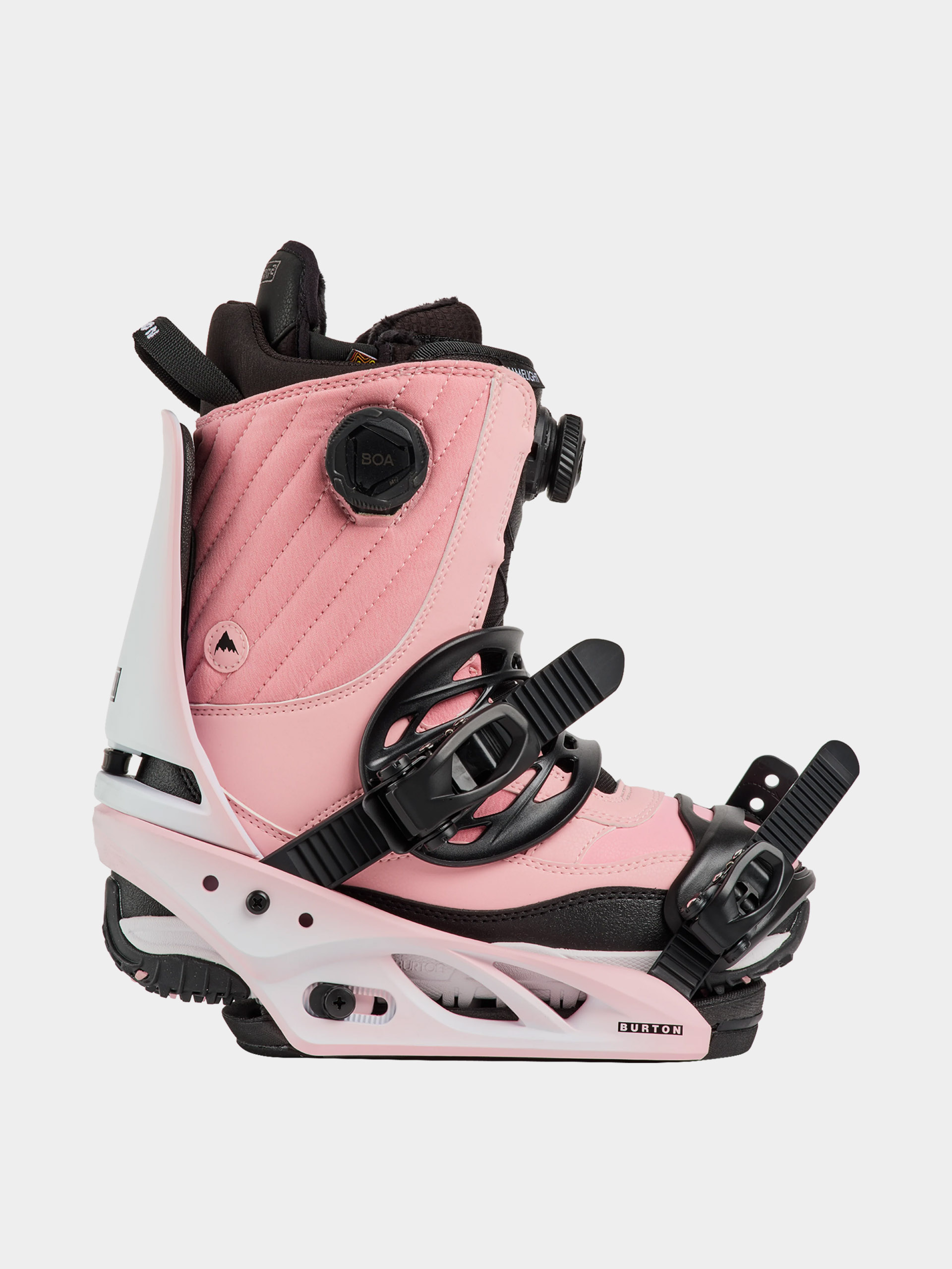 Womens Burton Snowboard bindings Lexa Re:Flex (pink outline)