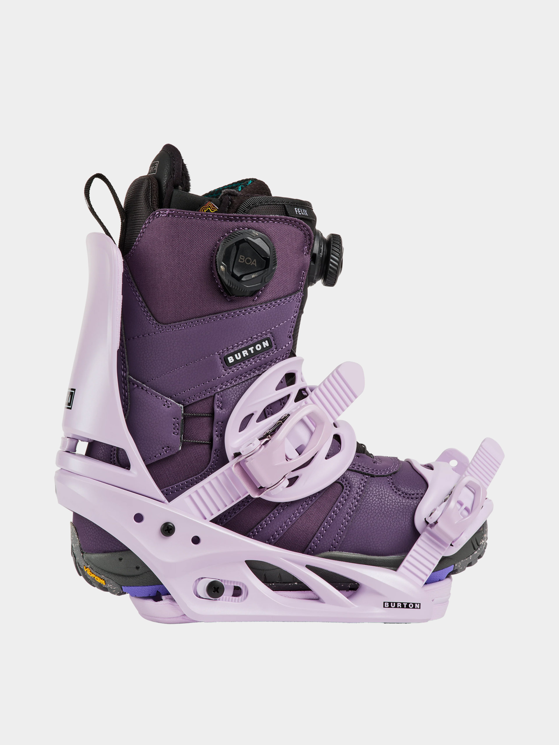 Womens Burton Snowboard bindings Lexa Re:Flex (moondust purple)