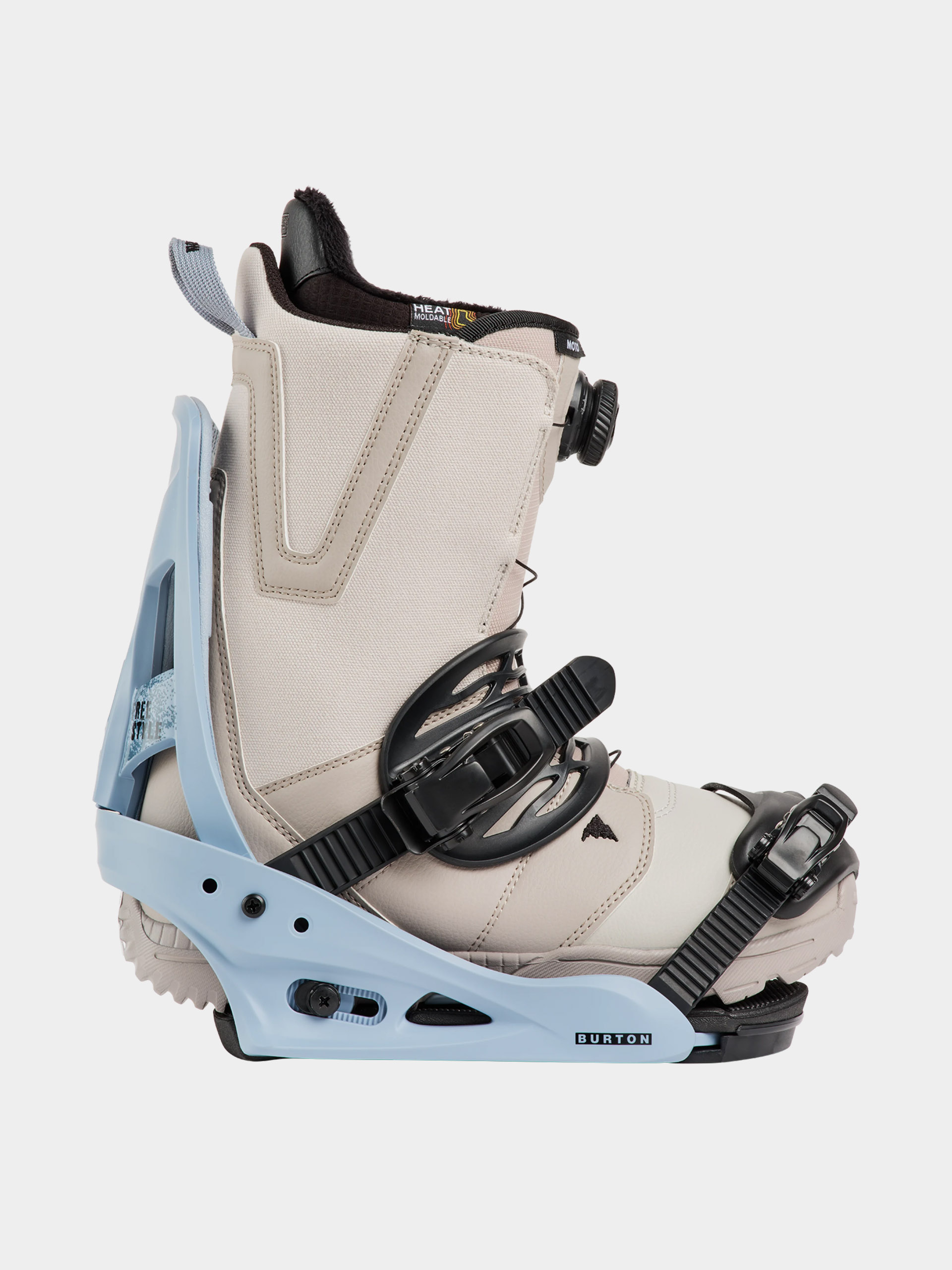 Mens Burton Snowboard bindings Freestyle Re:Flex (airstream blue)