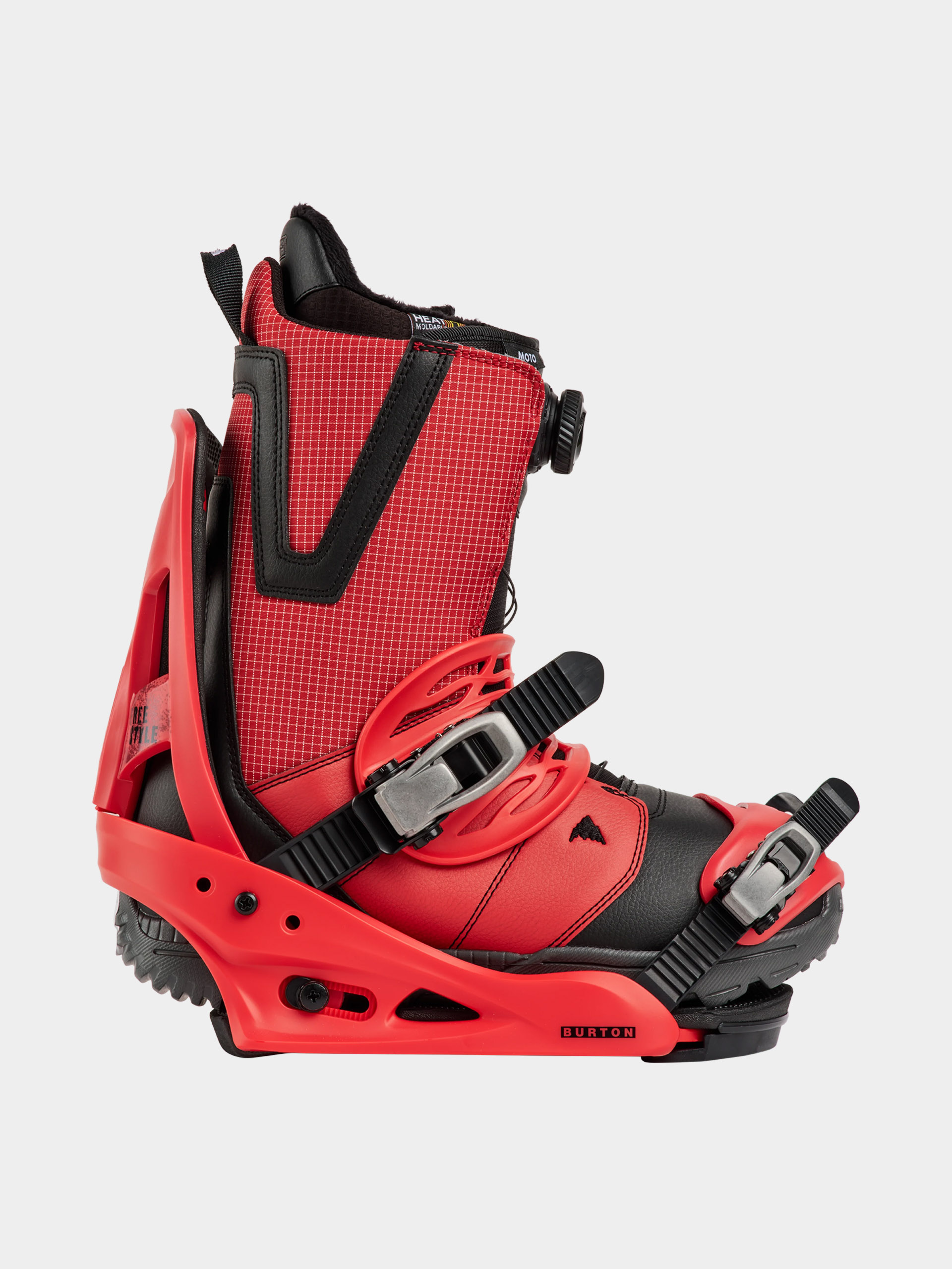 Herren Burton Snowboard Bindung Freestyle Re:Flex (geranium red)