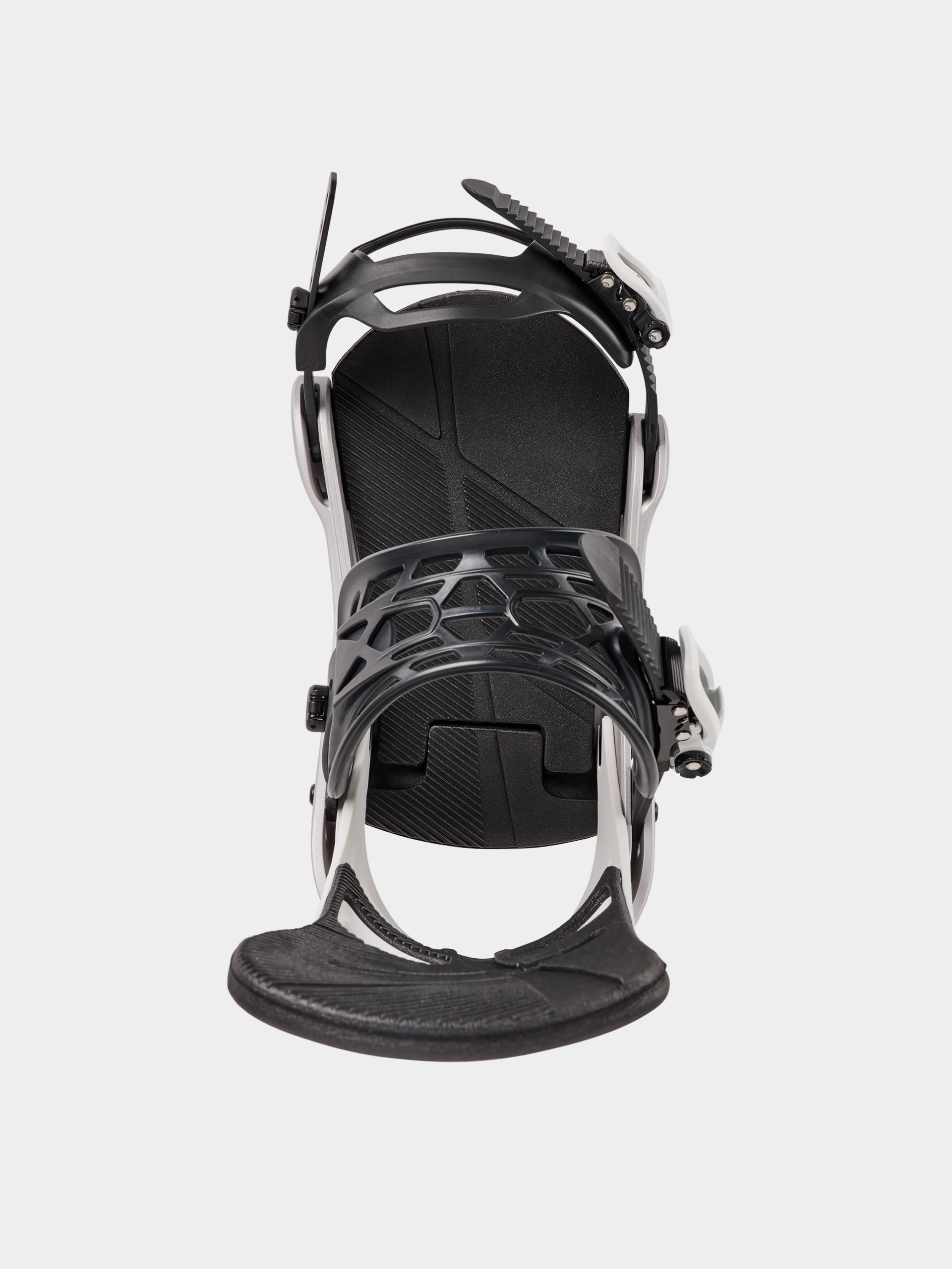 Herren Burton Snowboard Bindung Mission Re:Flex (white/silver)