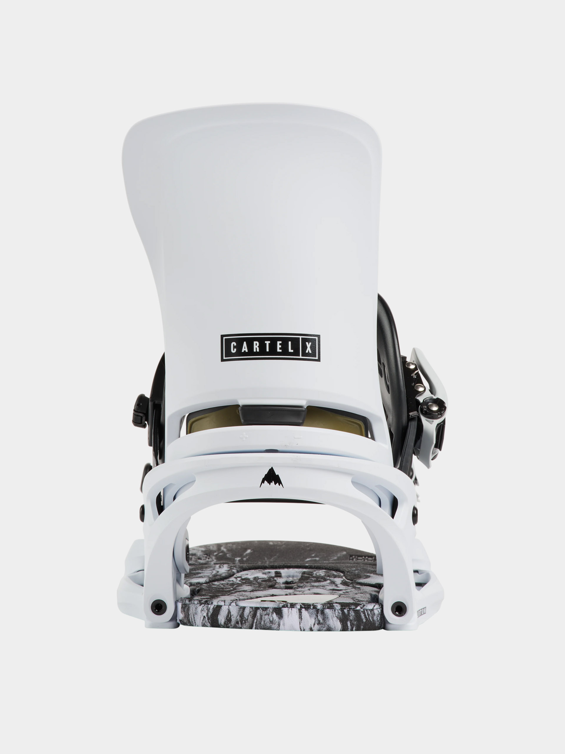 Herren Burton Snowboard Bindung Cartel X Est (white)