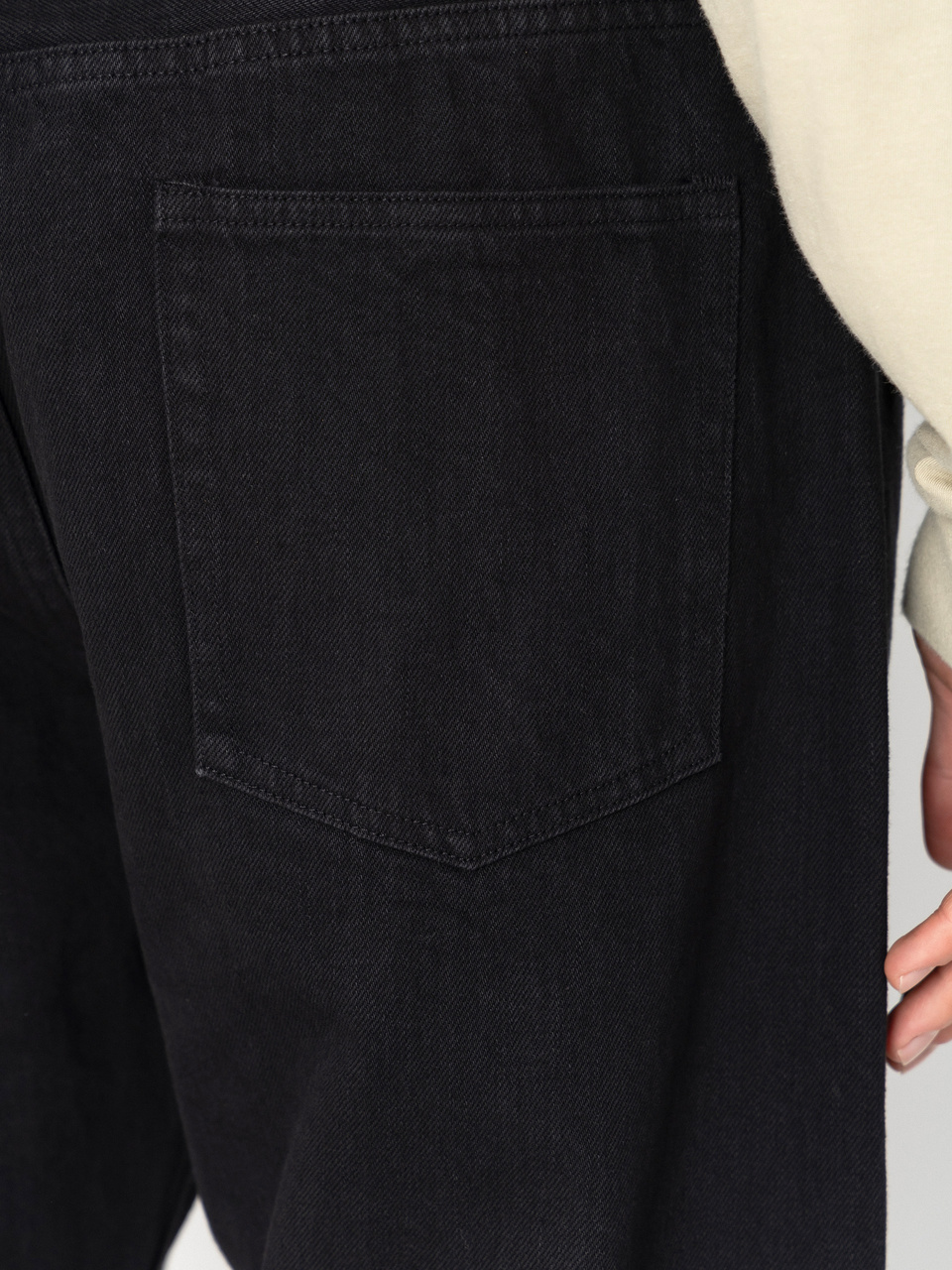 Gramicci Japanese 5 Pocket Denim Hose (true black)