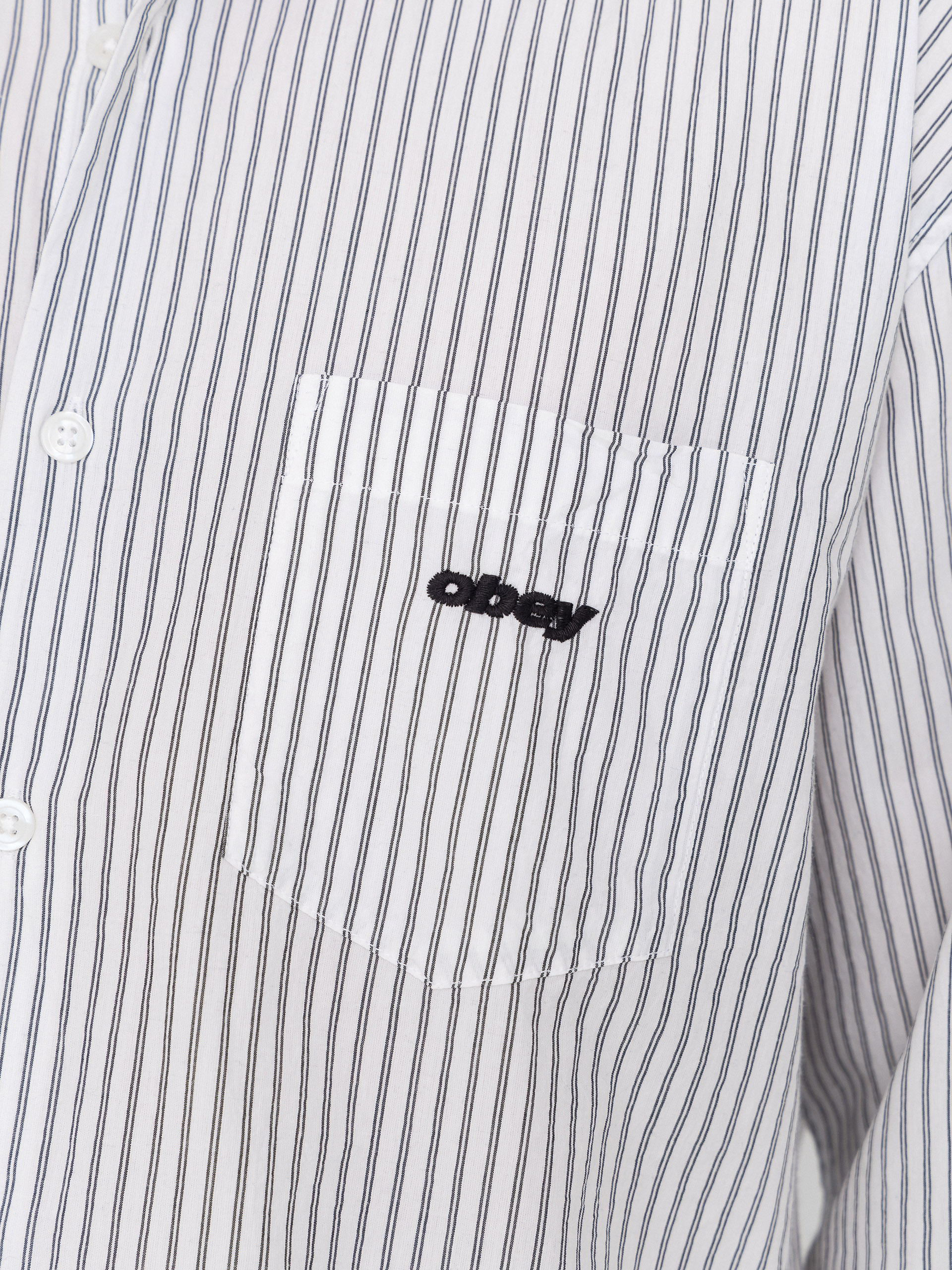 OBEY Hemd William (white multi)