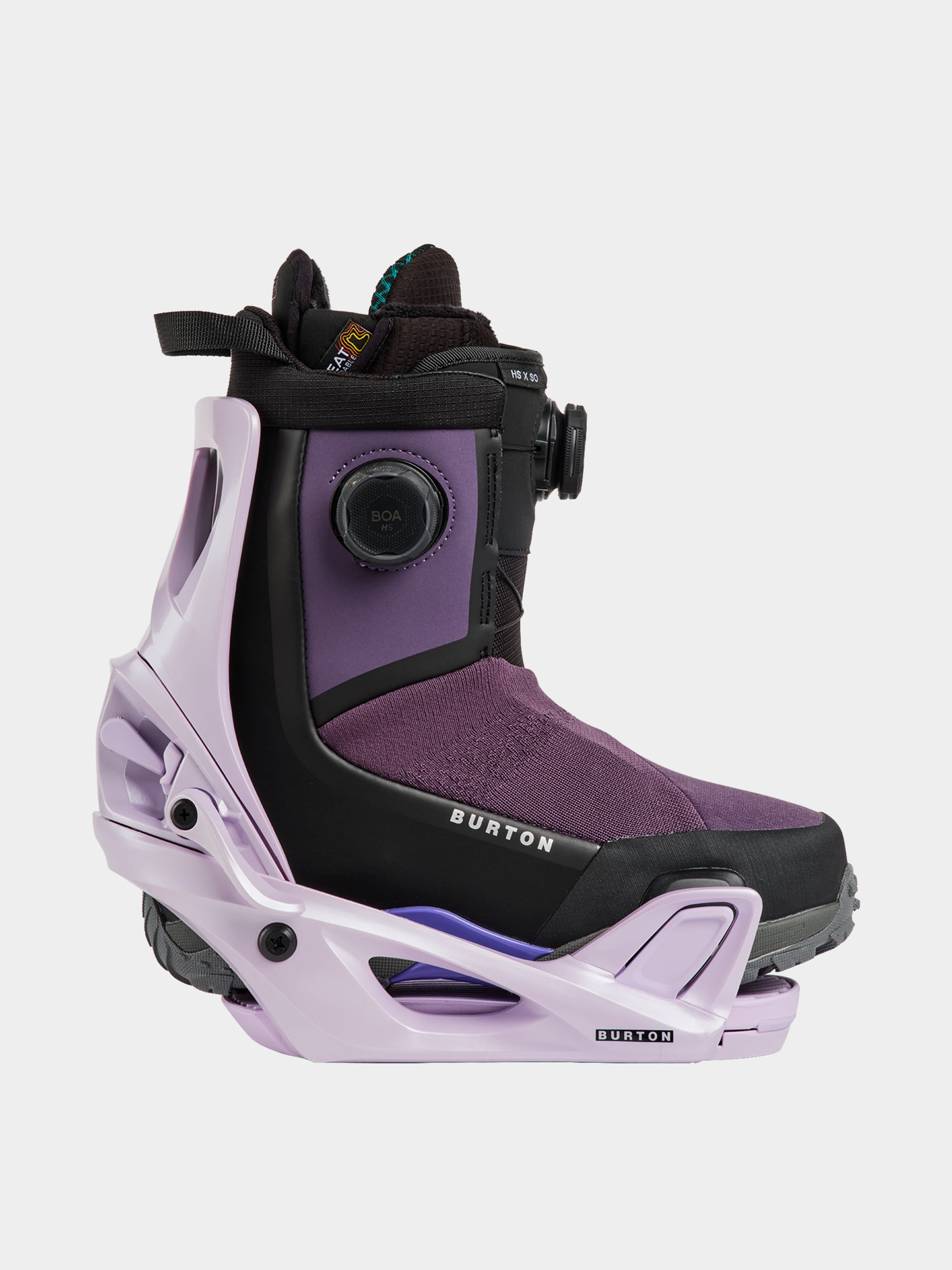 Womens Burton Snowboard bindings Step On Re:Flex (moondust purple)
