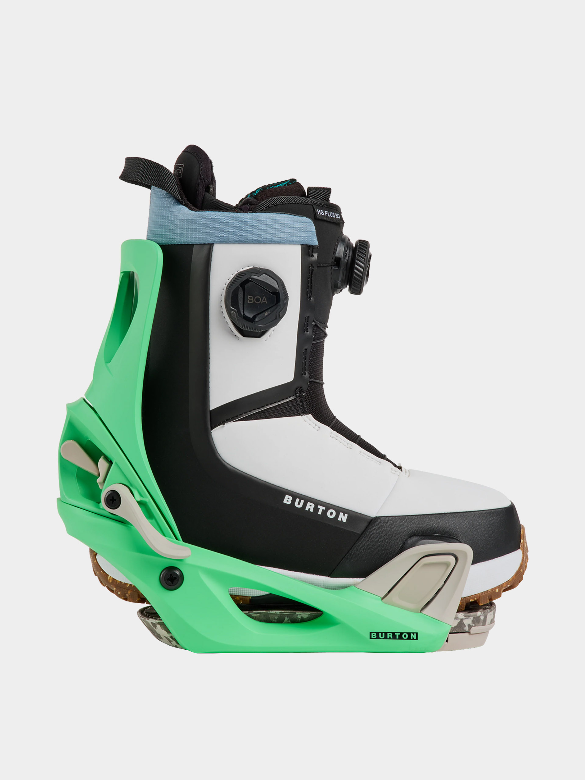 Damen Burton Snowboard Bindung Step On Re:Flex (green voltage)
