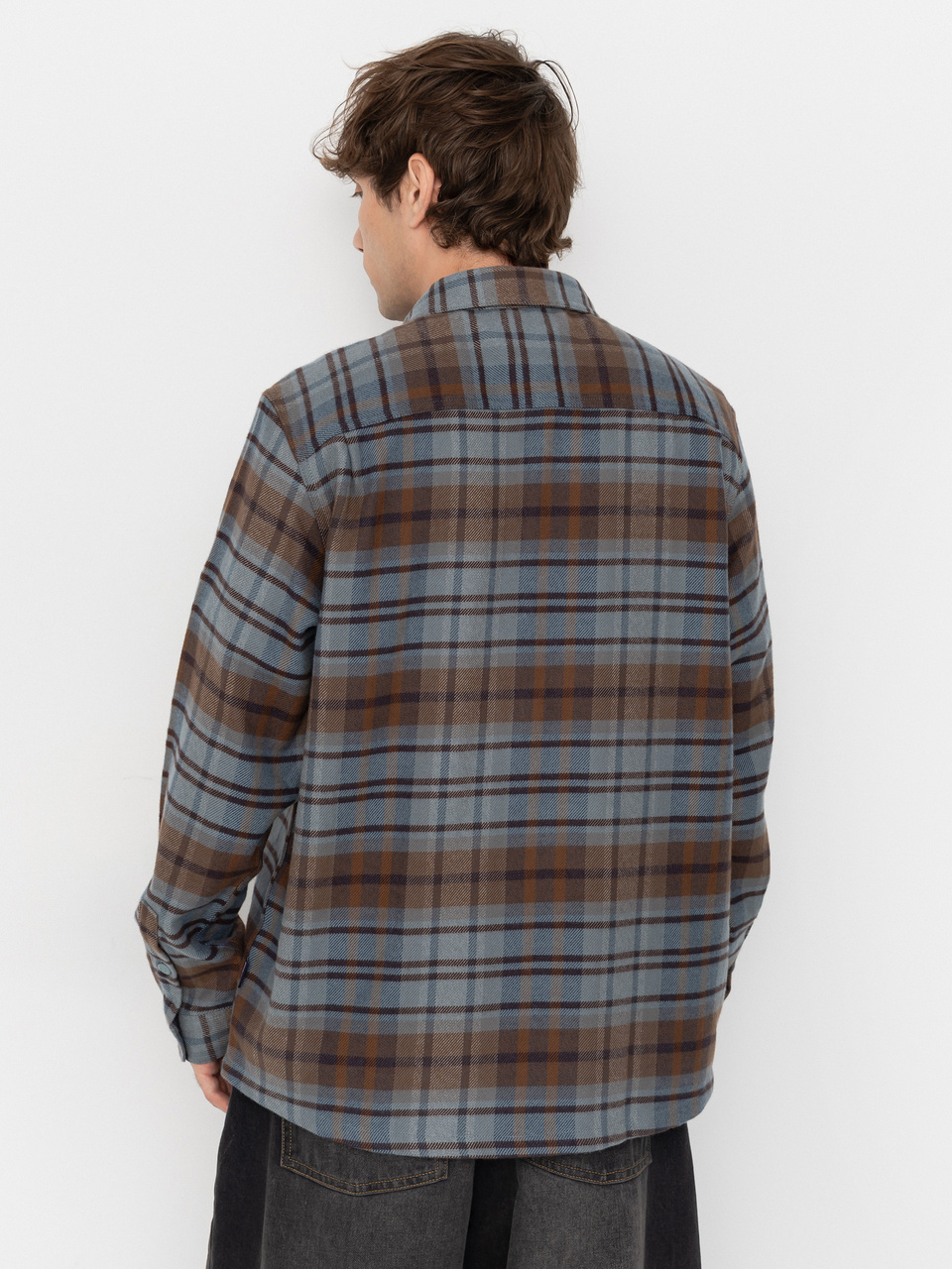 Patagonia Fjord Flannel Hemd (rising storm blue sage)