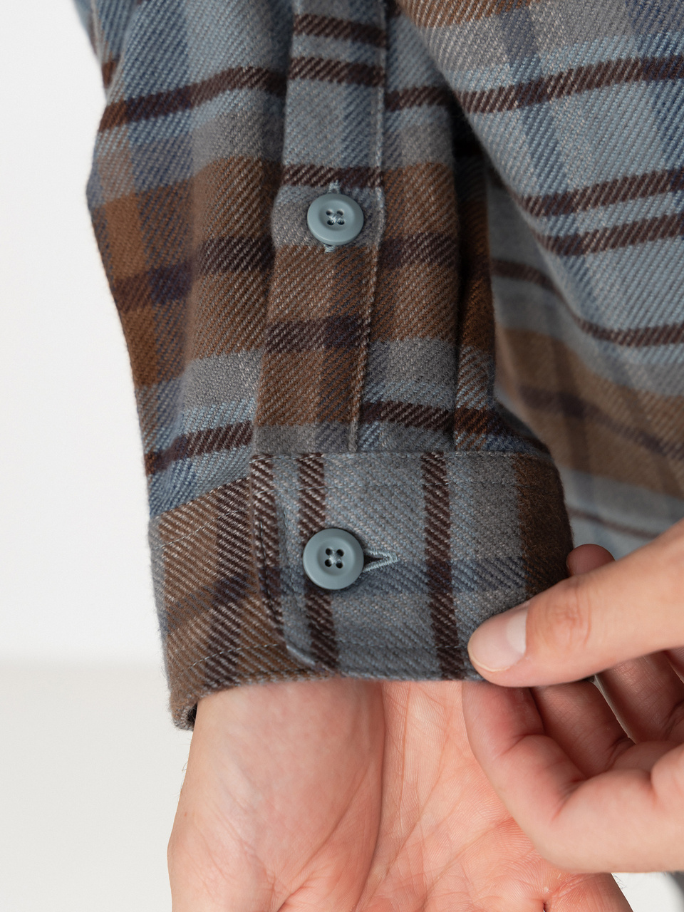 Patagonia Fjord Flannel Hemd (rising storm blue sage)