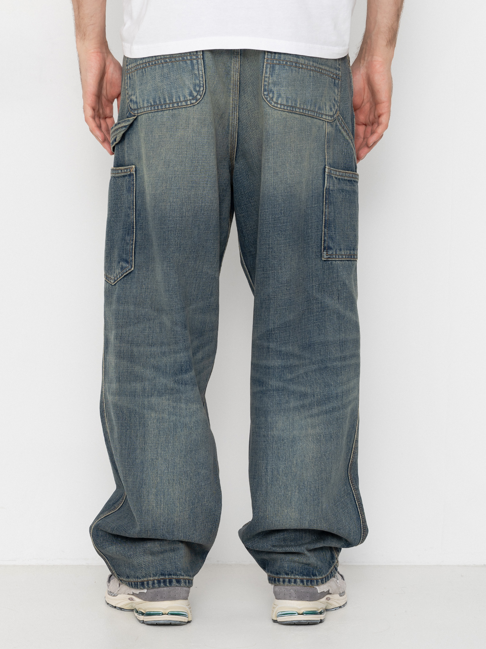 Carhartt WIP OG Single Knee Hose (blue/worn used wash)