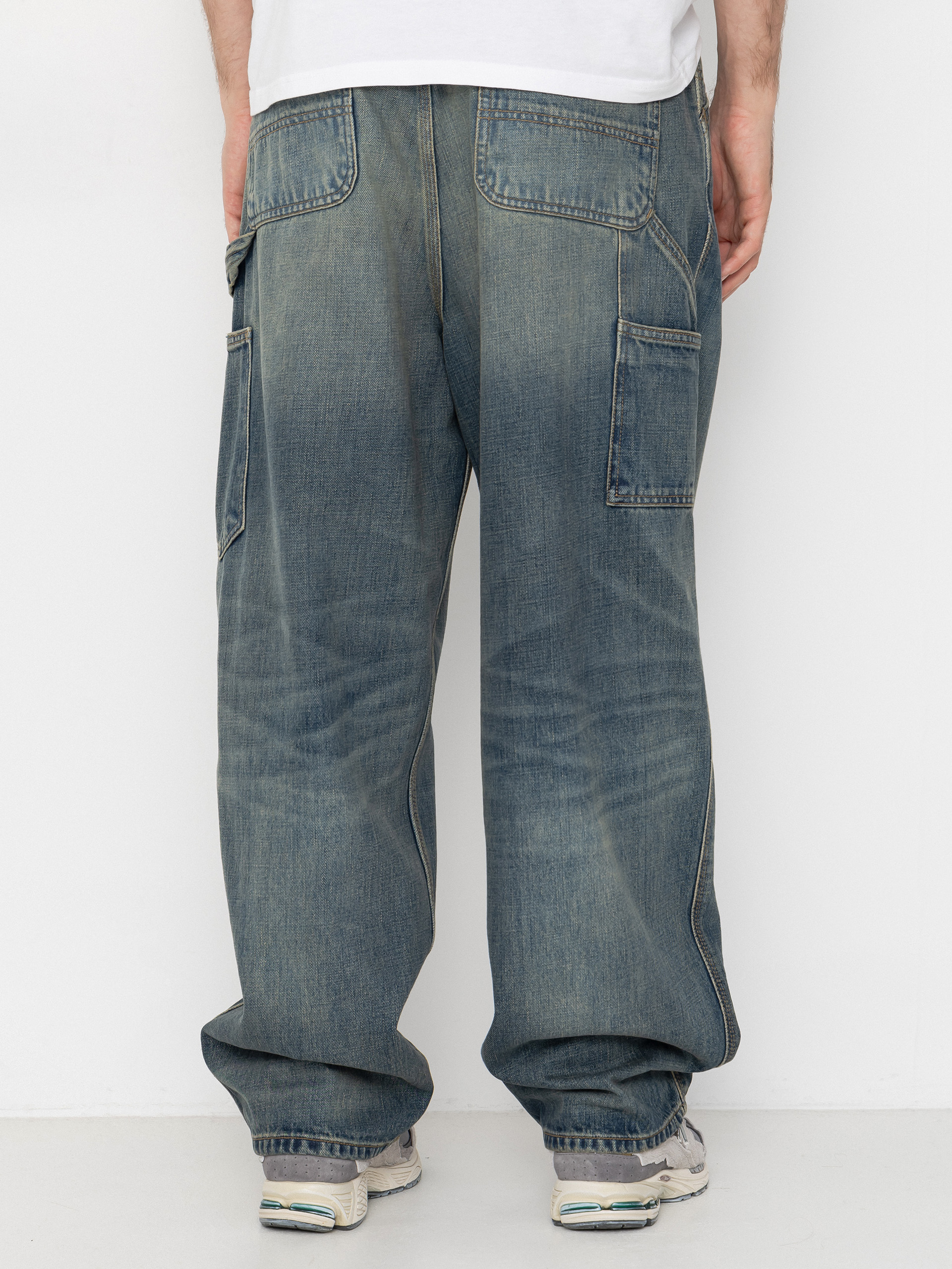 Carhartt WIP OG Single Knee Hose (blue/worn used wash)