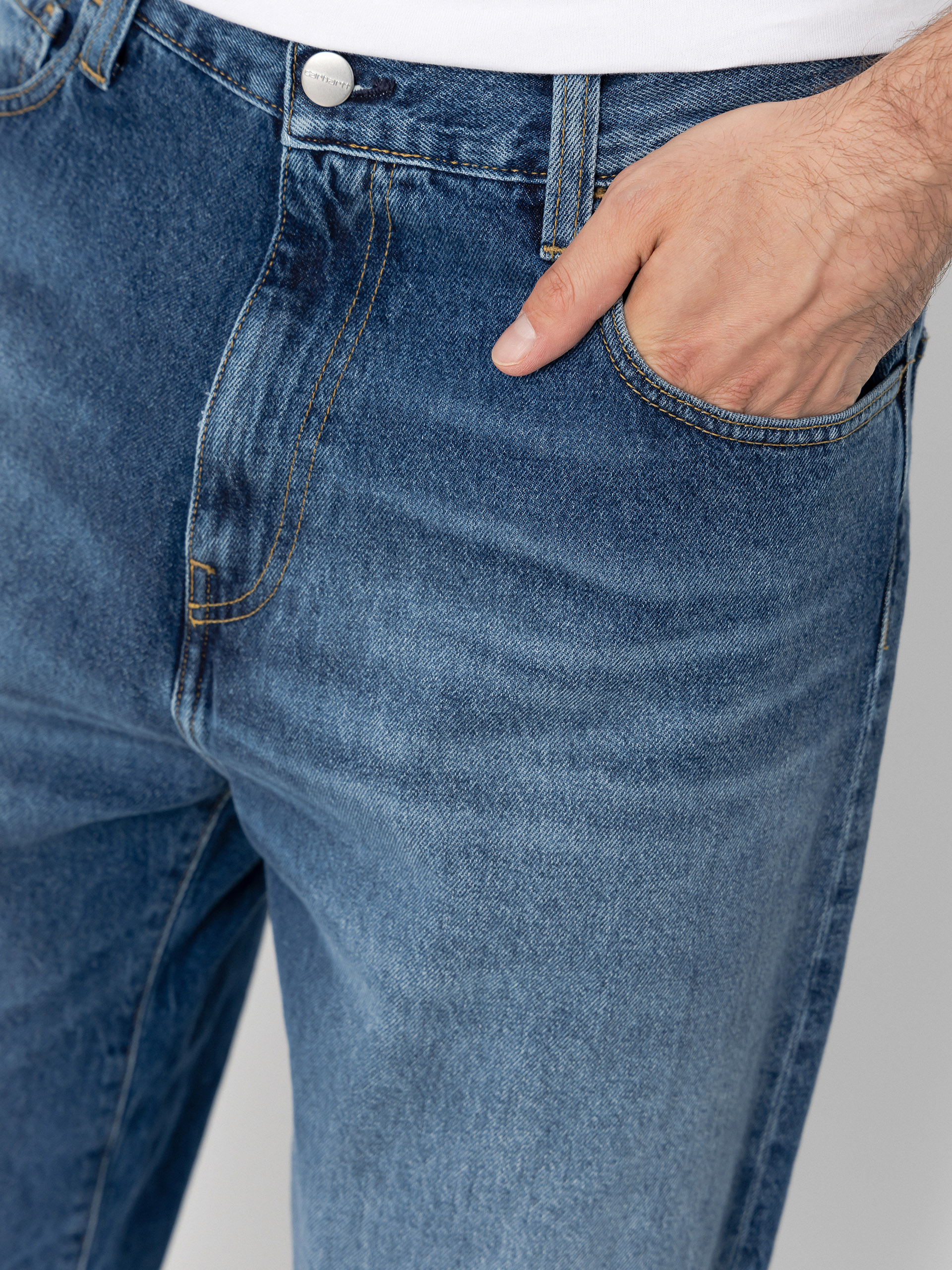 Carhartt WIP Landon Hose (blue/marble used wash)