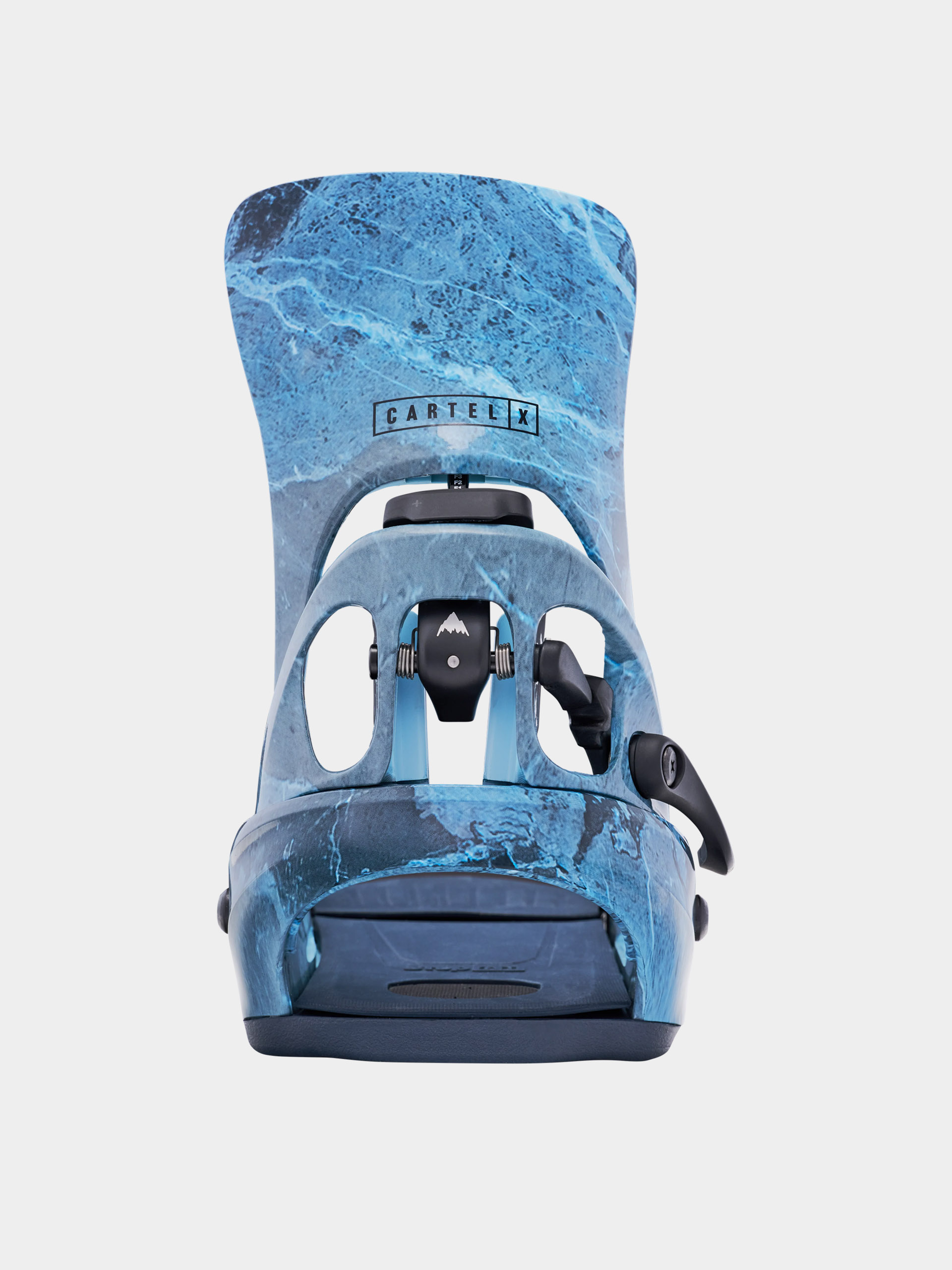Mens Burton Snowboard bindings Step On Cartel X (marbled stone)