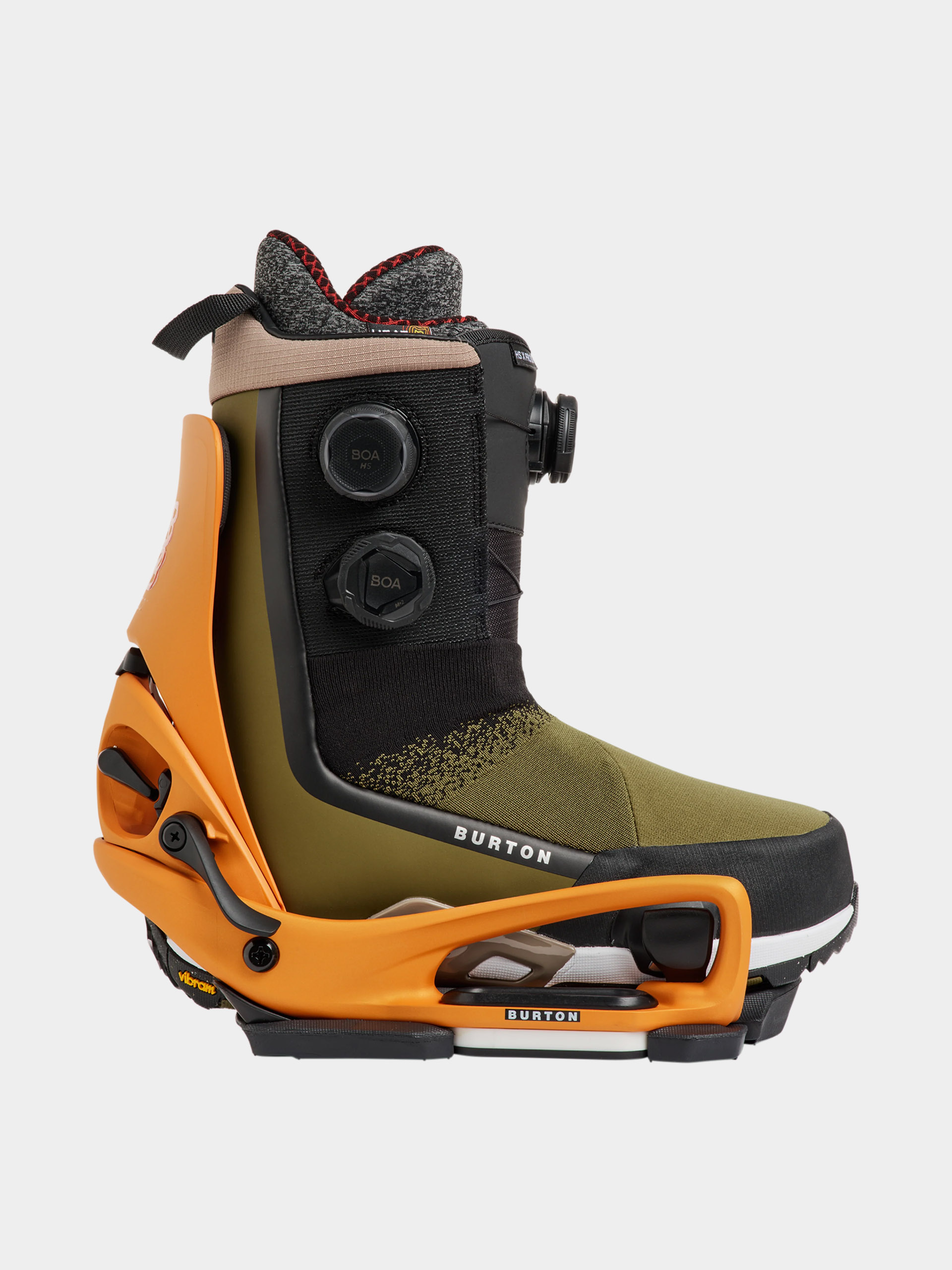 Herren Burton Snowboard Bindung Step On Cartel X Est (goldfish orange)