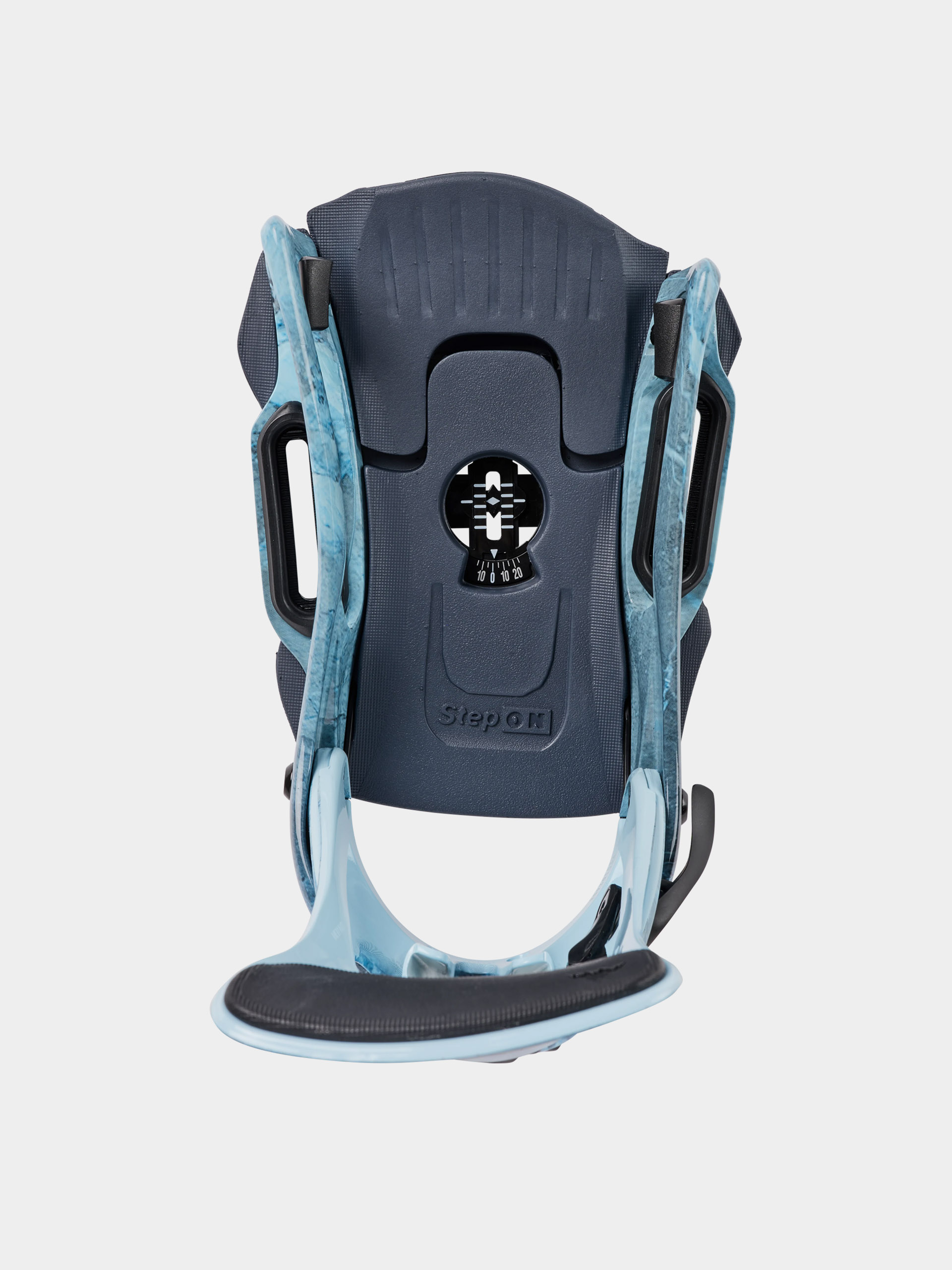 Mens Burton Snowboard bindings Step On Cartel X Est (marbled stone)