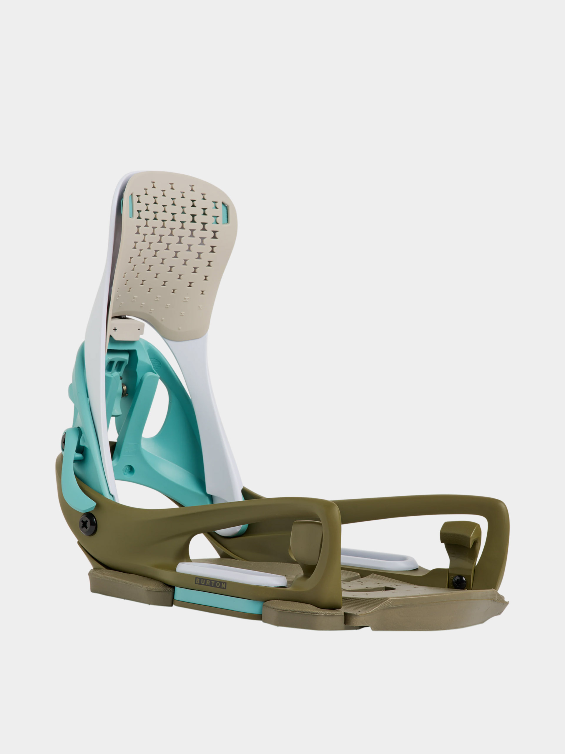 Herren Burton Snowboard Bindung Step On Genesis Est (white/dried moss)
