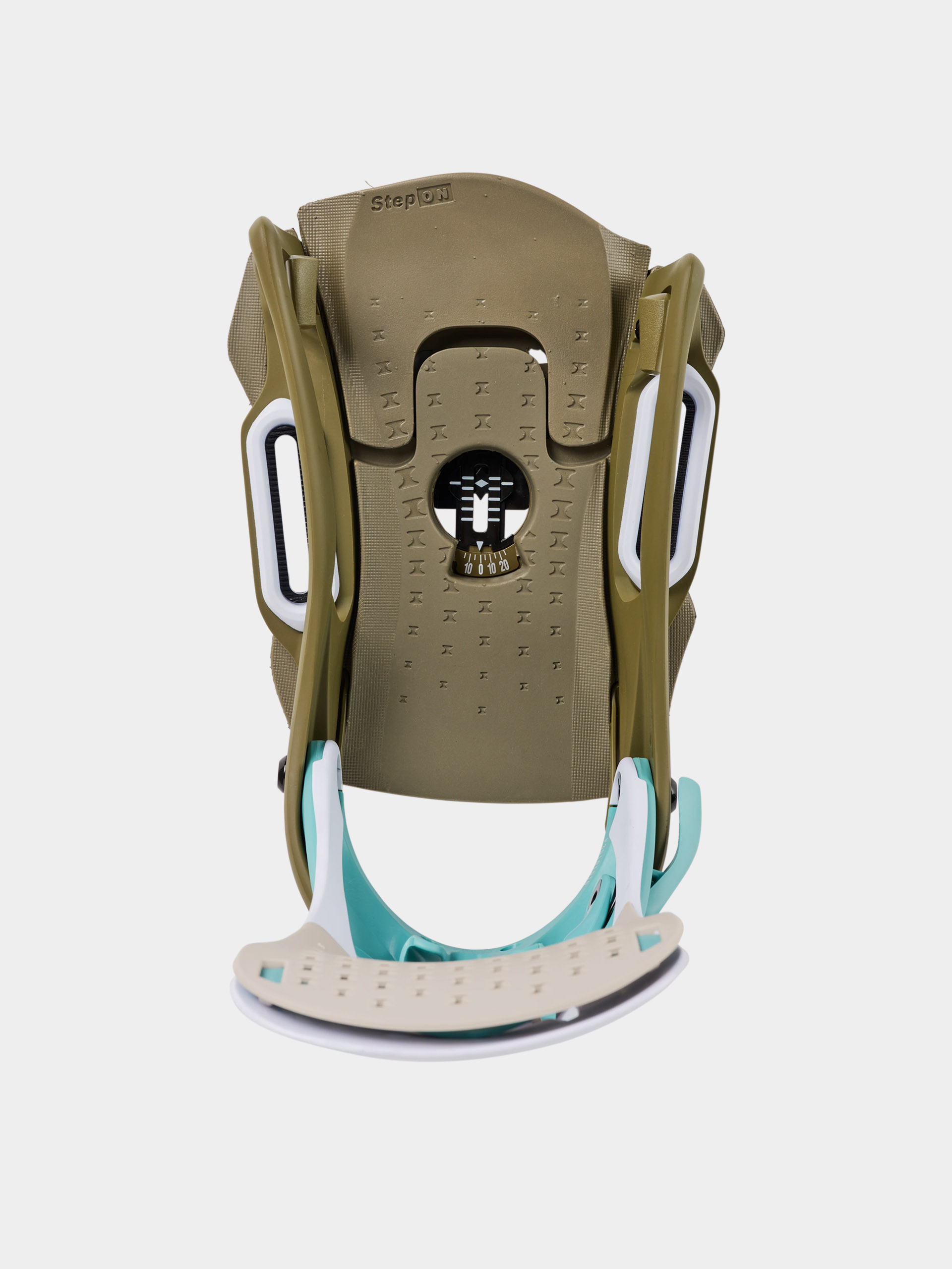 Mens Burton Snowboard bindings Step On Genesis Est (white/dried moss)